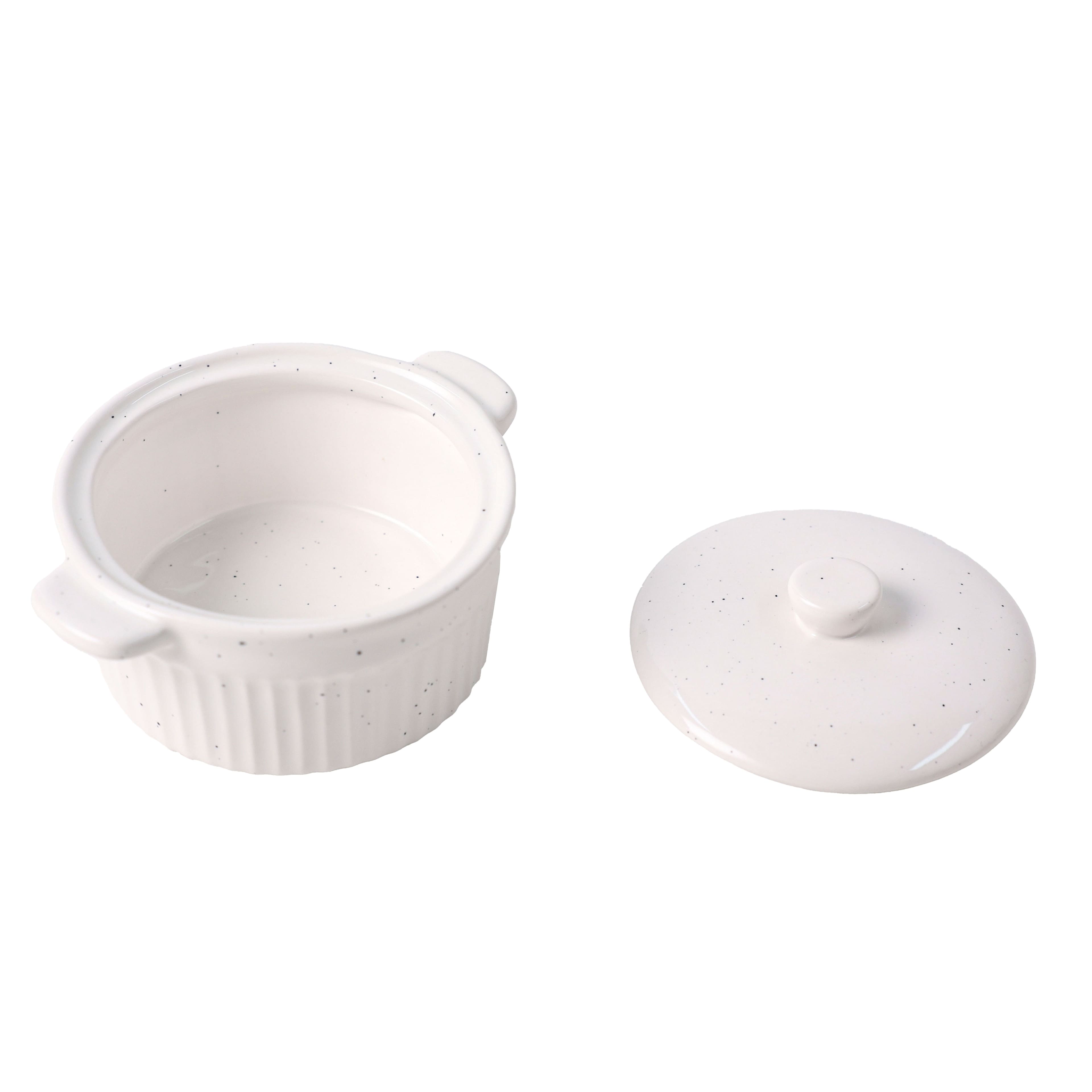5&#x22; White Ceramic Ramekin by Ashland&#xAE;