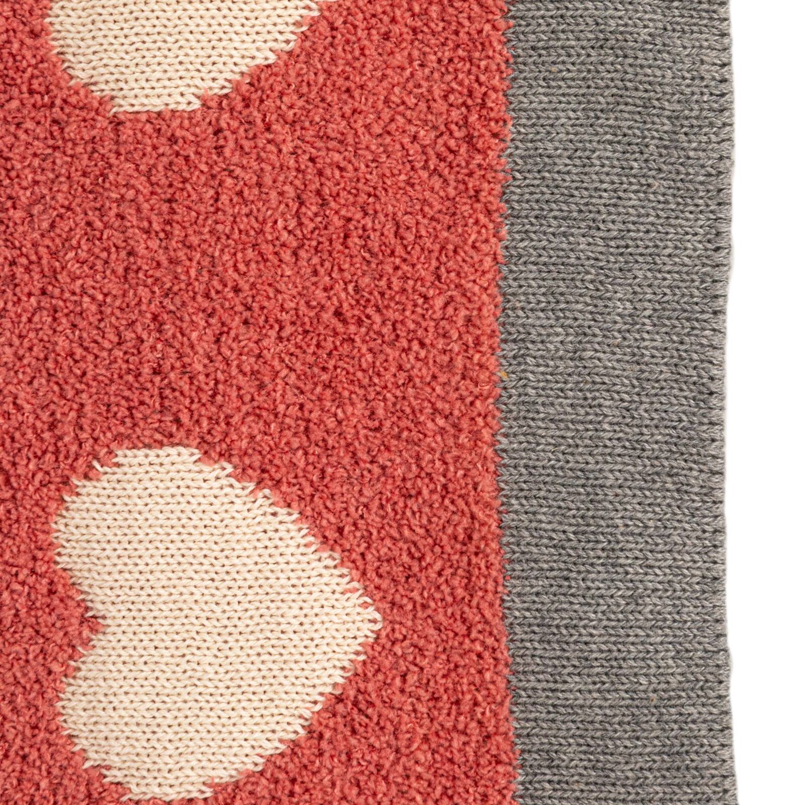 Hello Honey® Pink & White Hearts Cotton Knit Chenille Baby Blanket