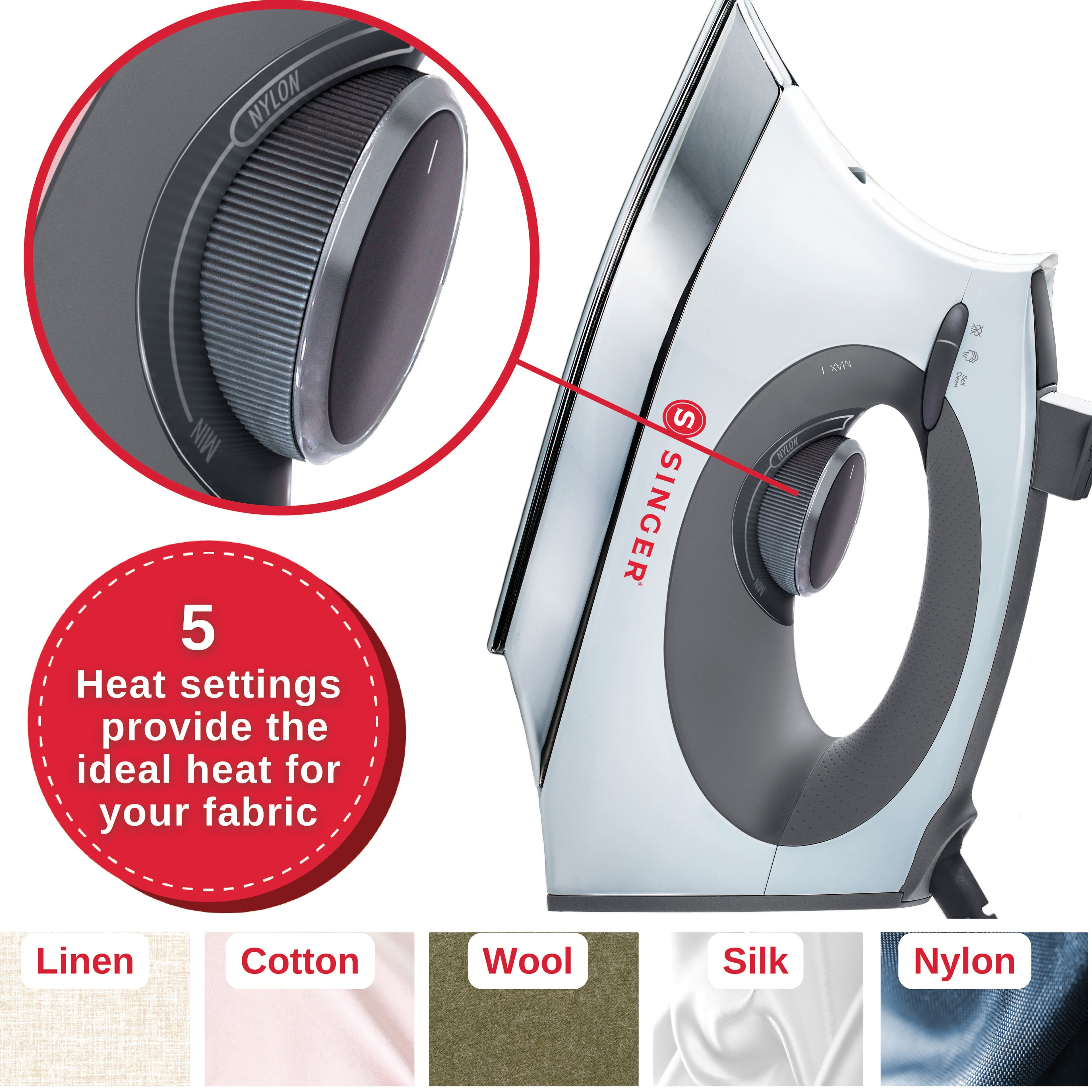 Fer à repasser SteamCraft de SINGER