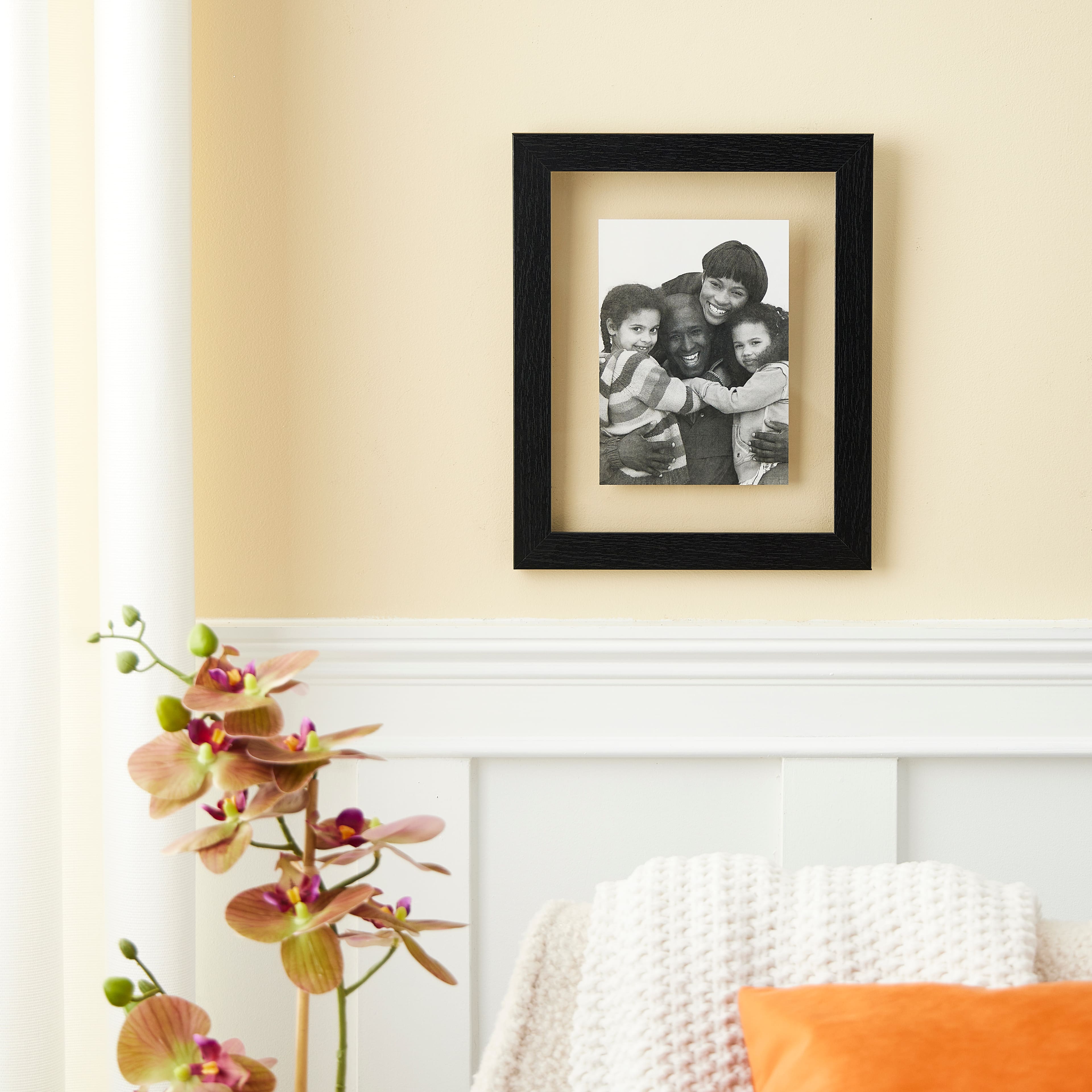 8 Pack: Black 8" x 10" Float Frame, Belmont by Studio Décor®