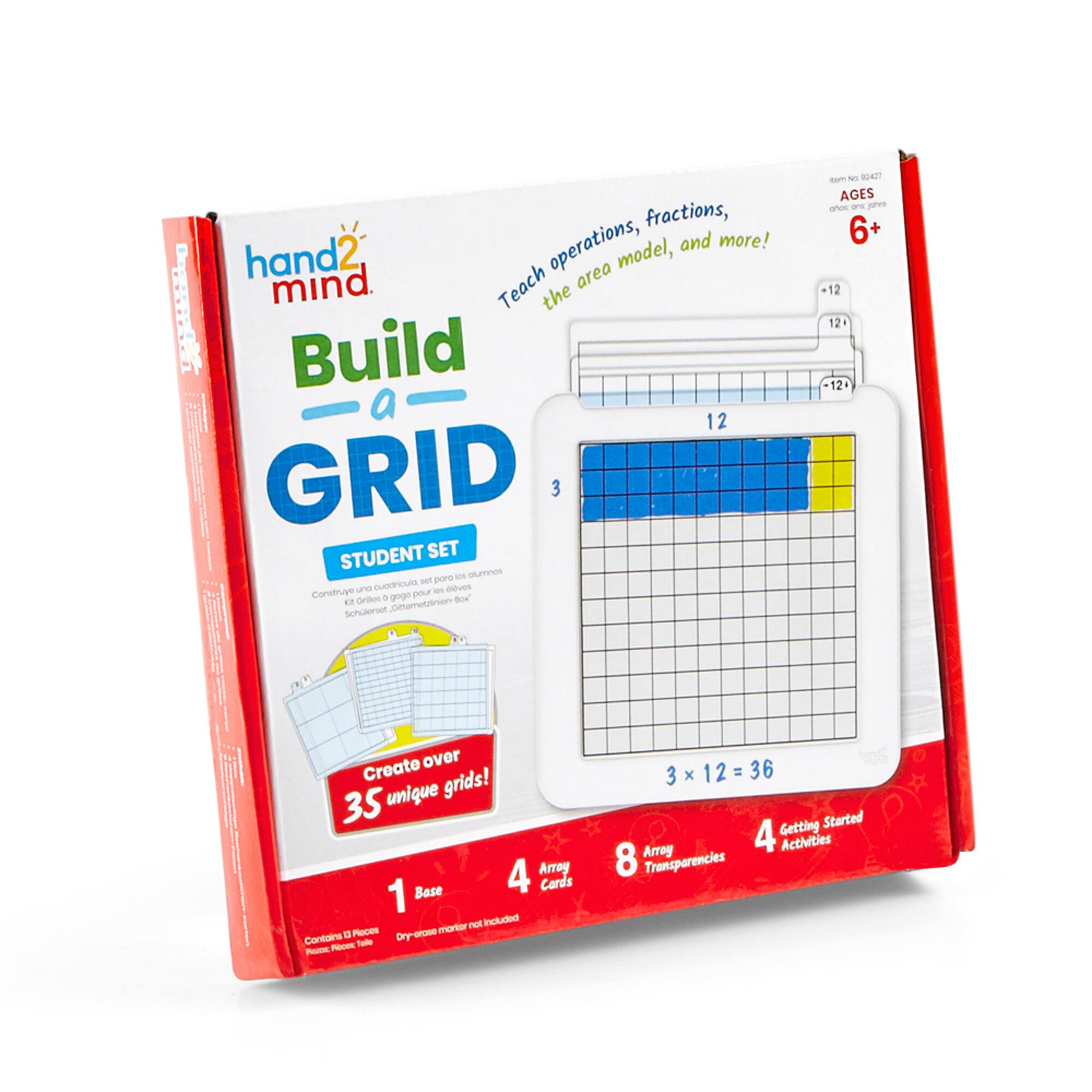 Hand2mind® Build-a-Grid Student Set