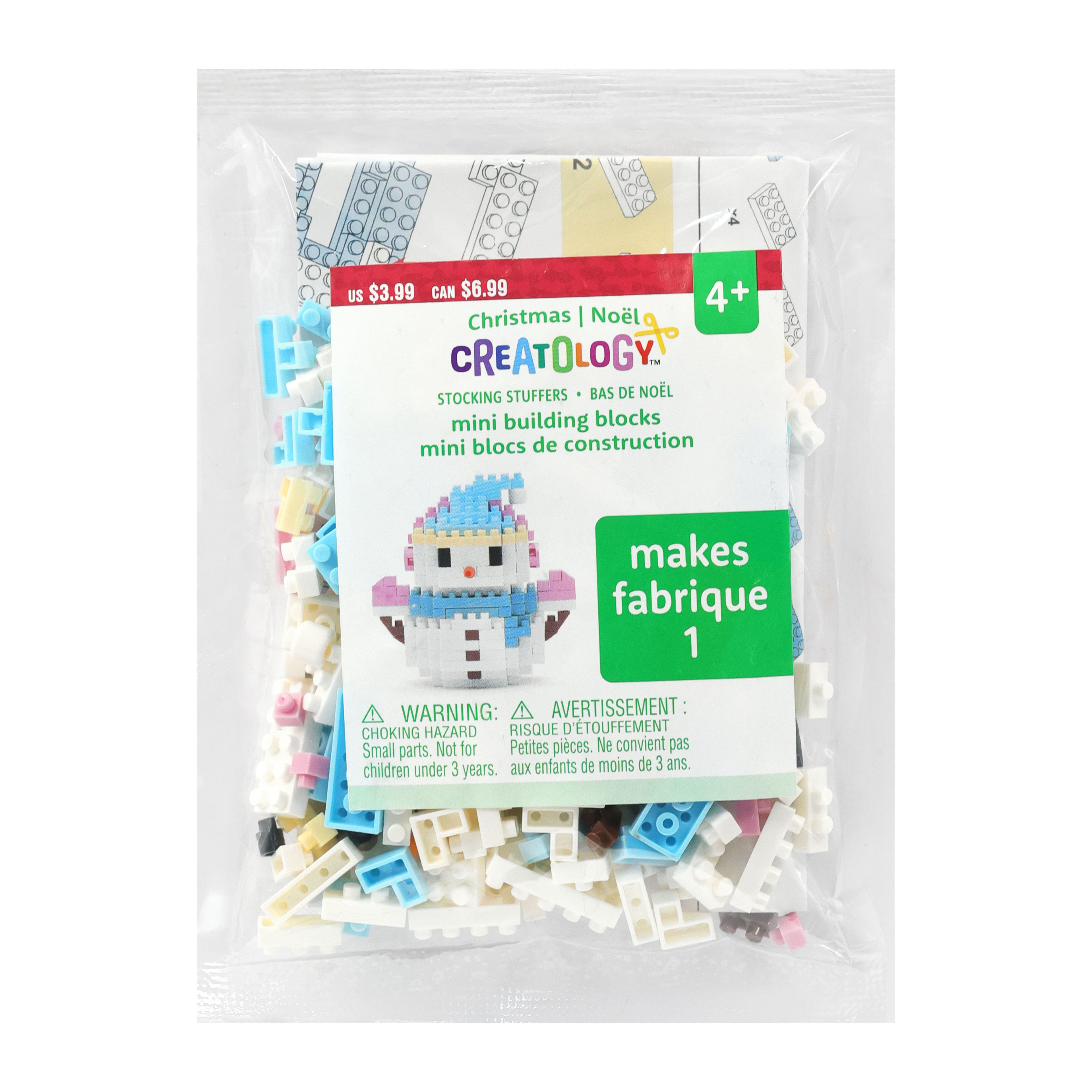 Snowman Mini Building Blocks by Creatology&#x2122;