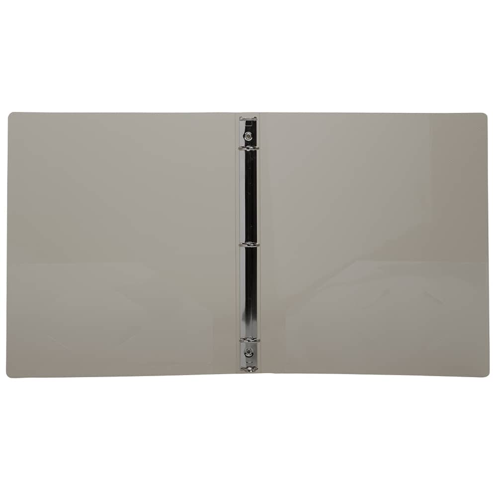 JAM Paper 0.75" Glass Twill Plastic 3-Ring Binder