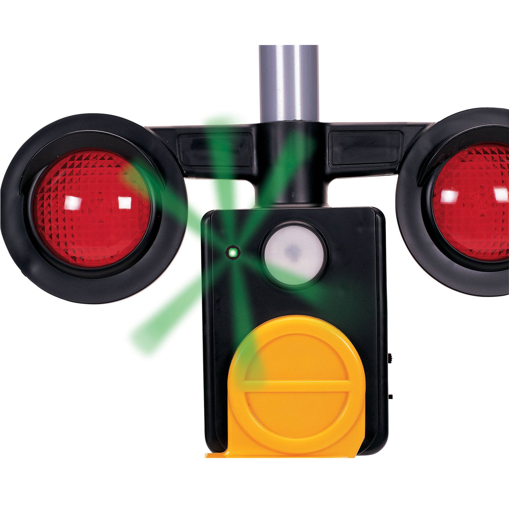 Children's Motion Activated Talking Railroad Crossing Light Toy Creative Play Michaels