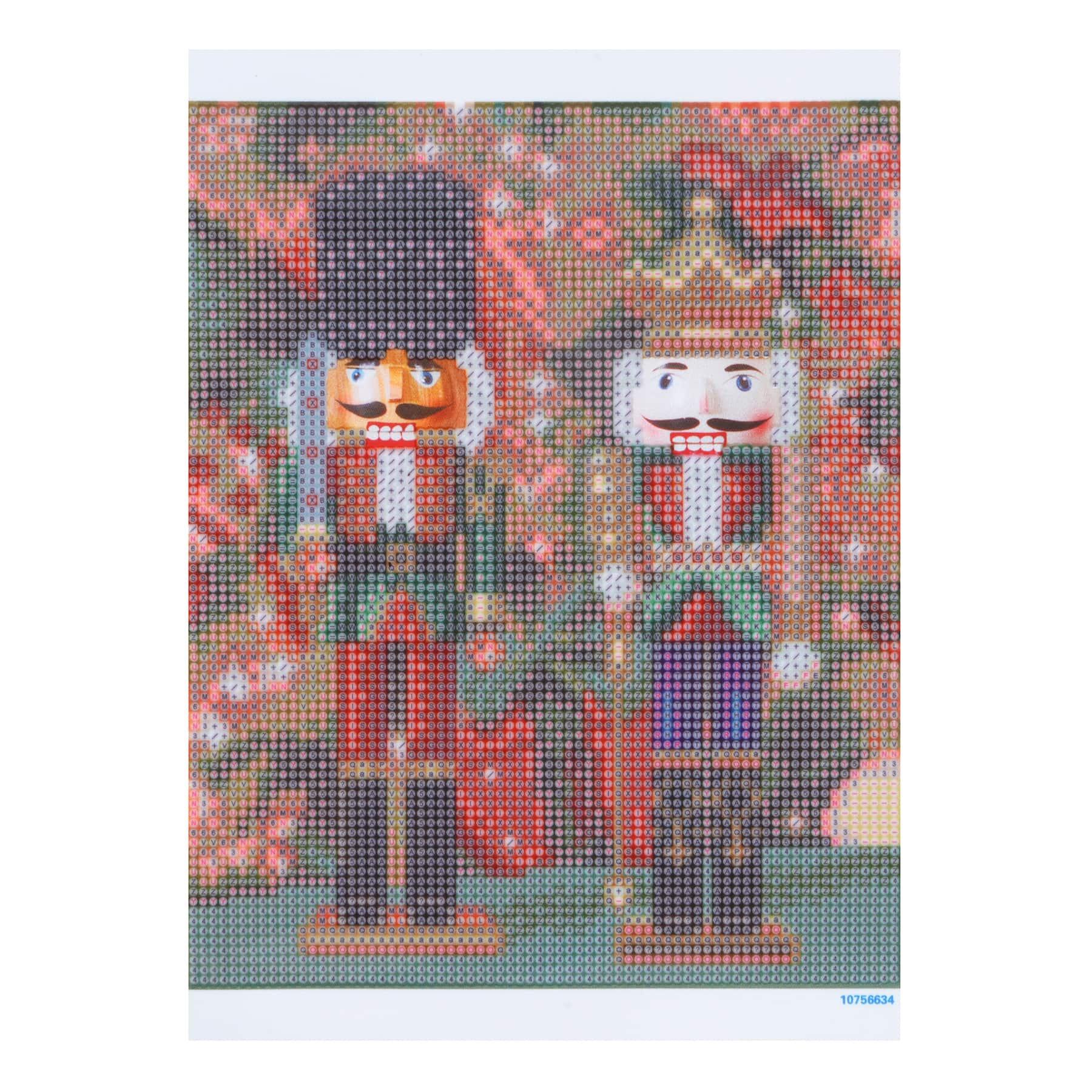 8&#x22; x 10&#x22; Nutcrackers with Frame Diamond Art Kit by Make Market&#xAE;