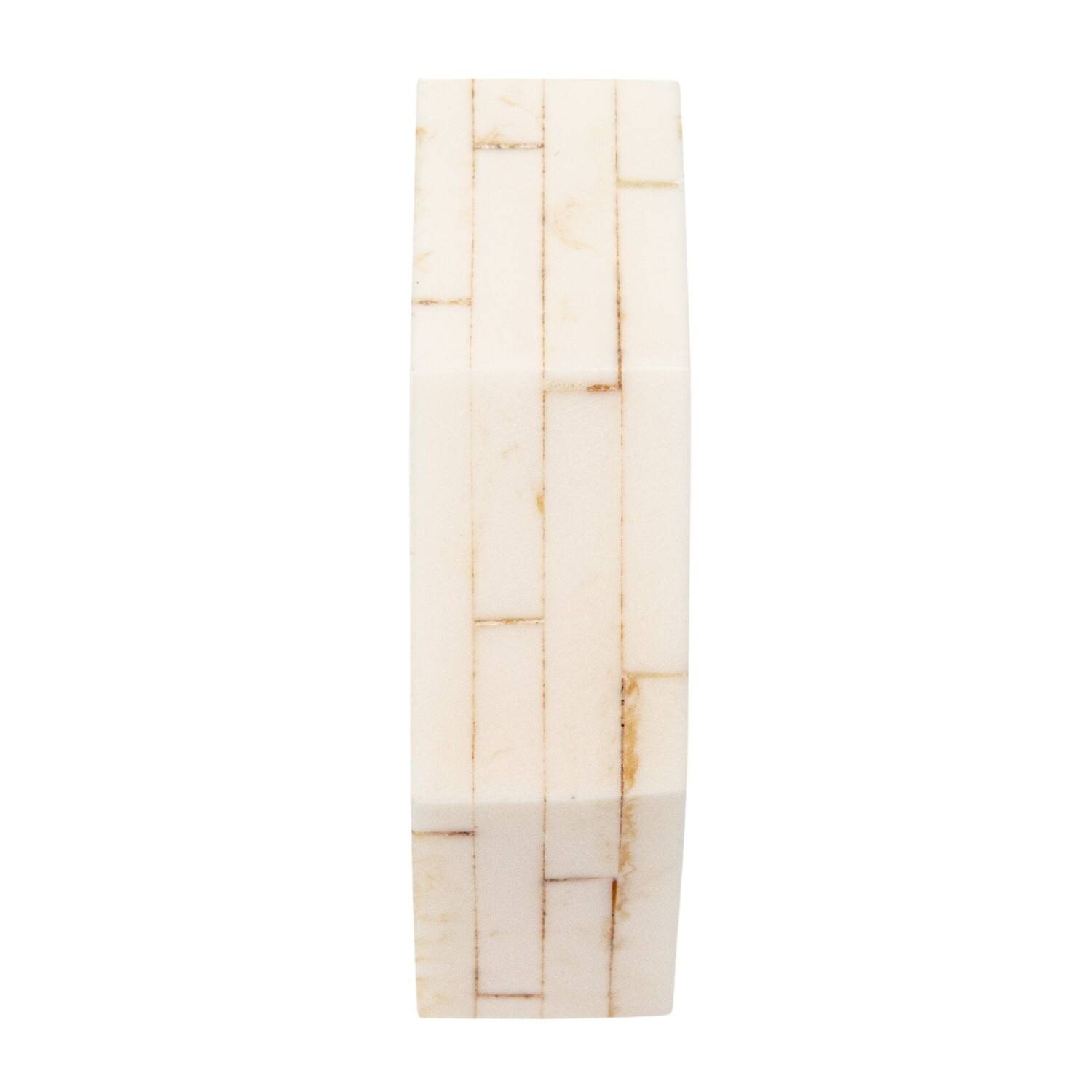 Hello Honey&#xAE; Cream Octagon Napkin Rings, 4ct.