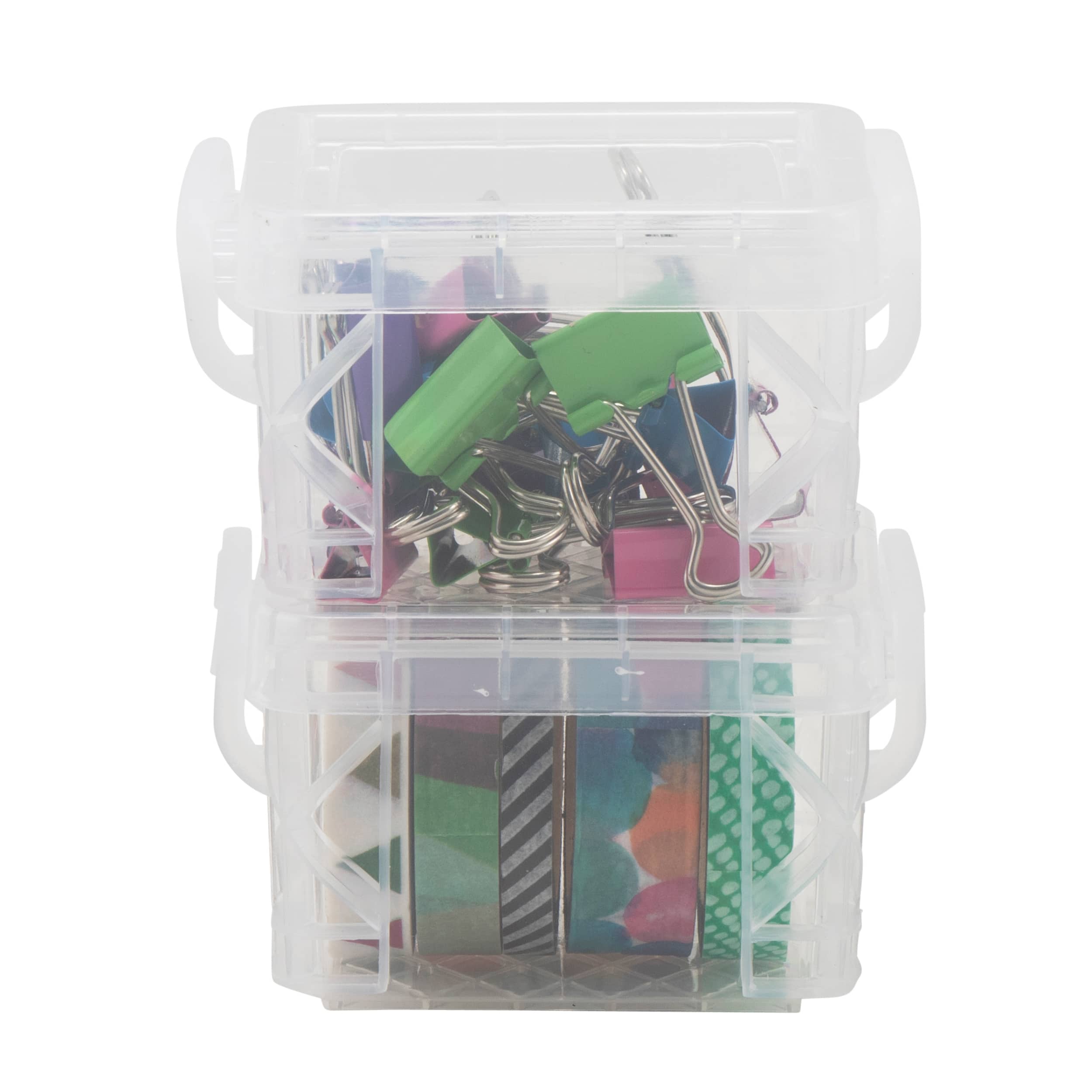 Super Stacker® Clear Pixie Boxes, 2ct.