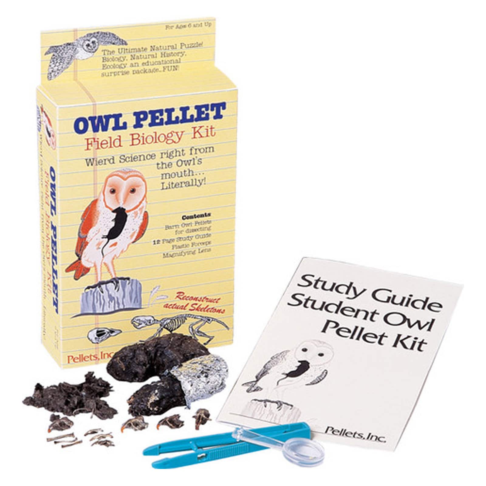 Pellets, Inc. Student Owl Pellets Field Biology Kit