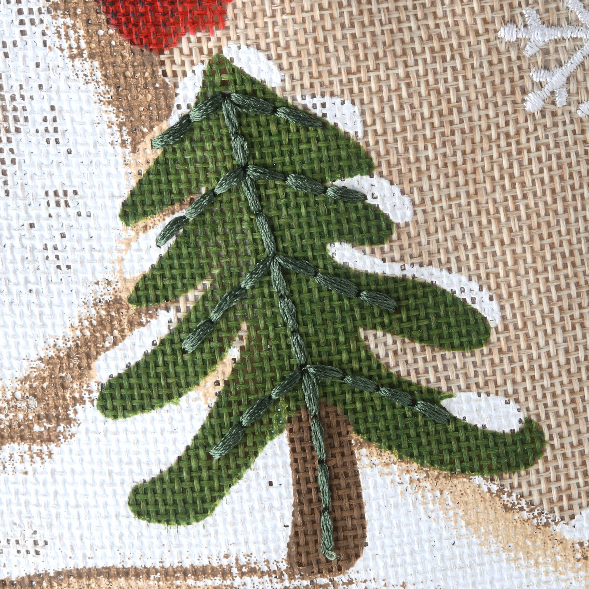 21" Alpine Collection Red Hat Snowman Stocking