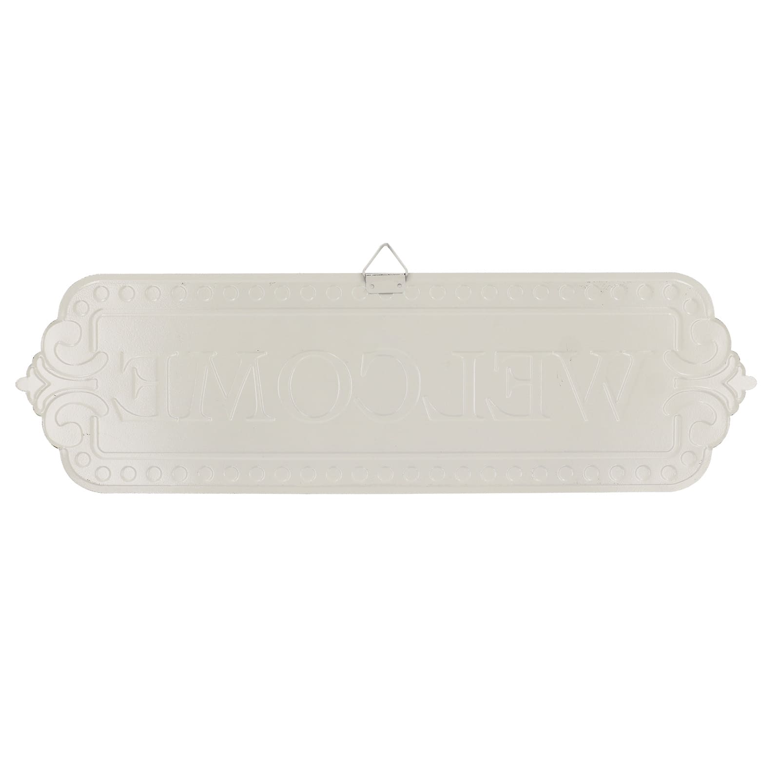 18&#x22; x 5.25&#x22; Metal Welcome Wall D&#xE9;cor by Ashland&#xAE;