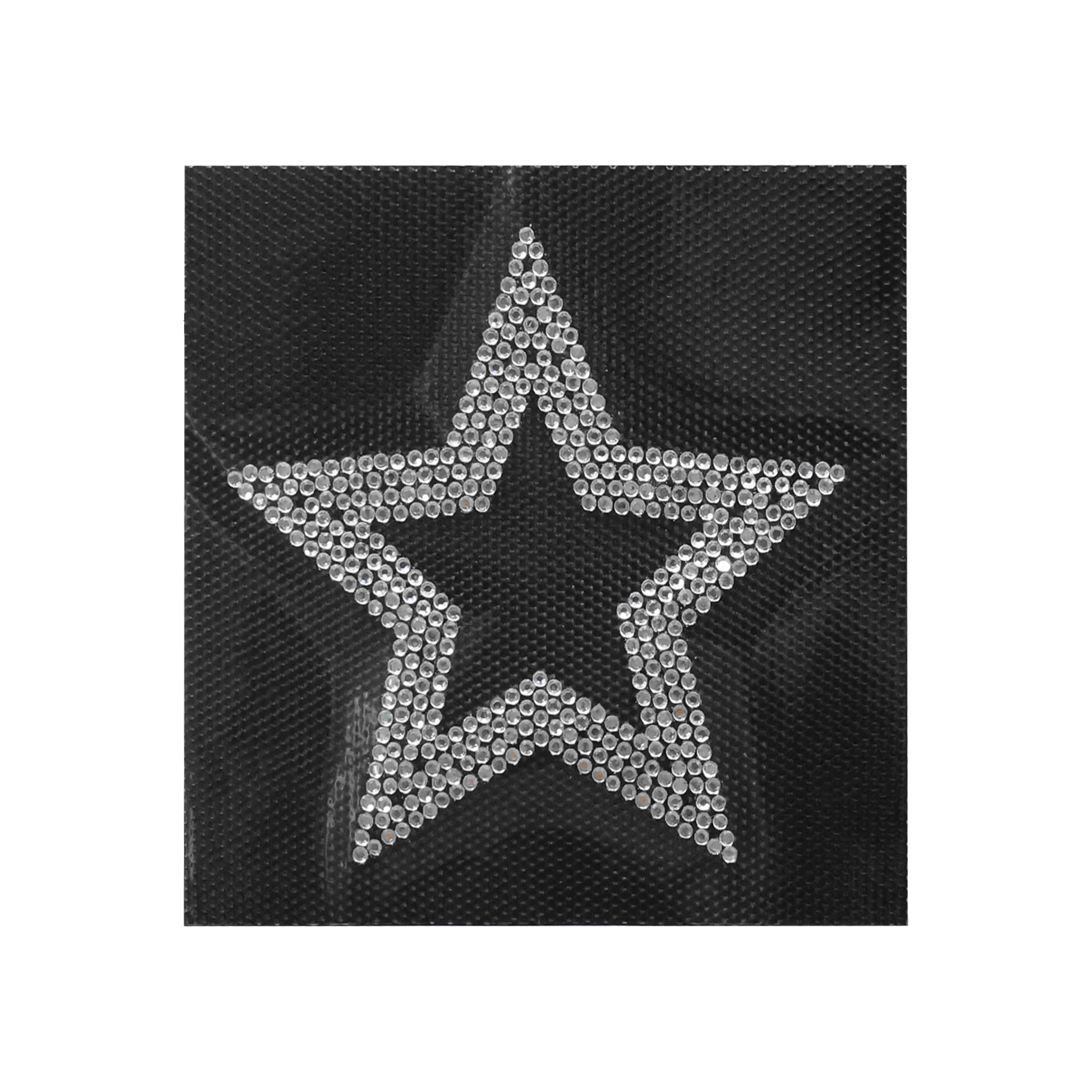 3&#x22; Rhinestone Star Iron On Patch by Make Market&#xAE;