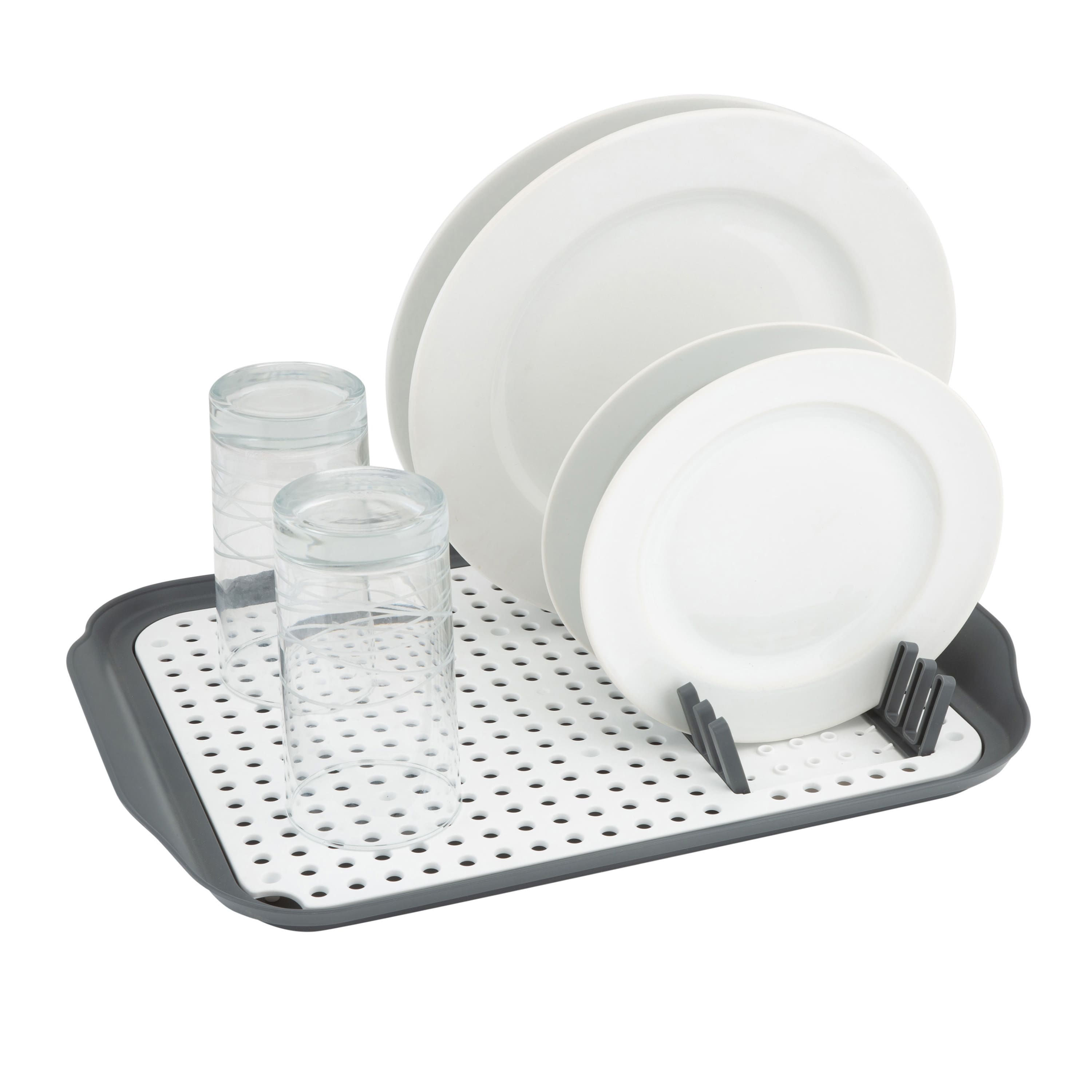 Kitchen Details 2-Tone Self Draining Dish Rack