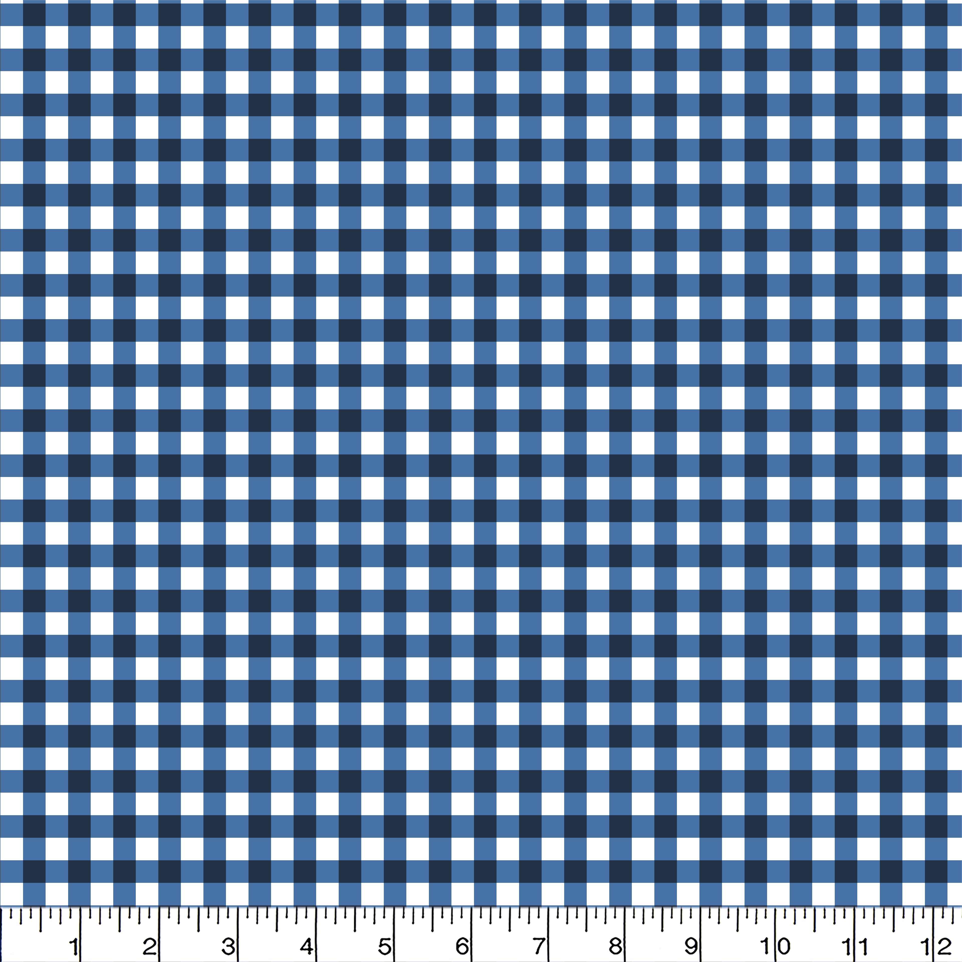 Gingham Print Craft Fabric