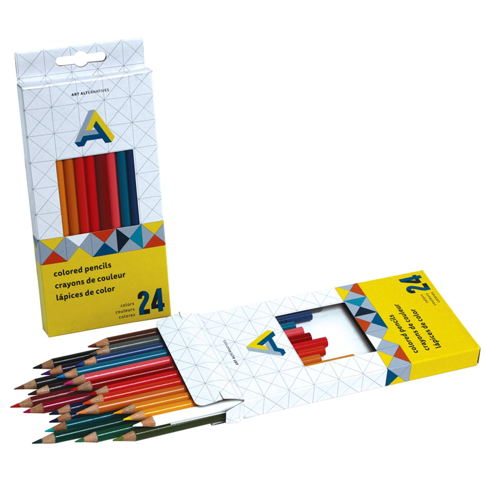 Art Alternatives Colored Pencil 24 Color Set Michaels