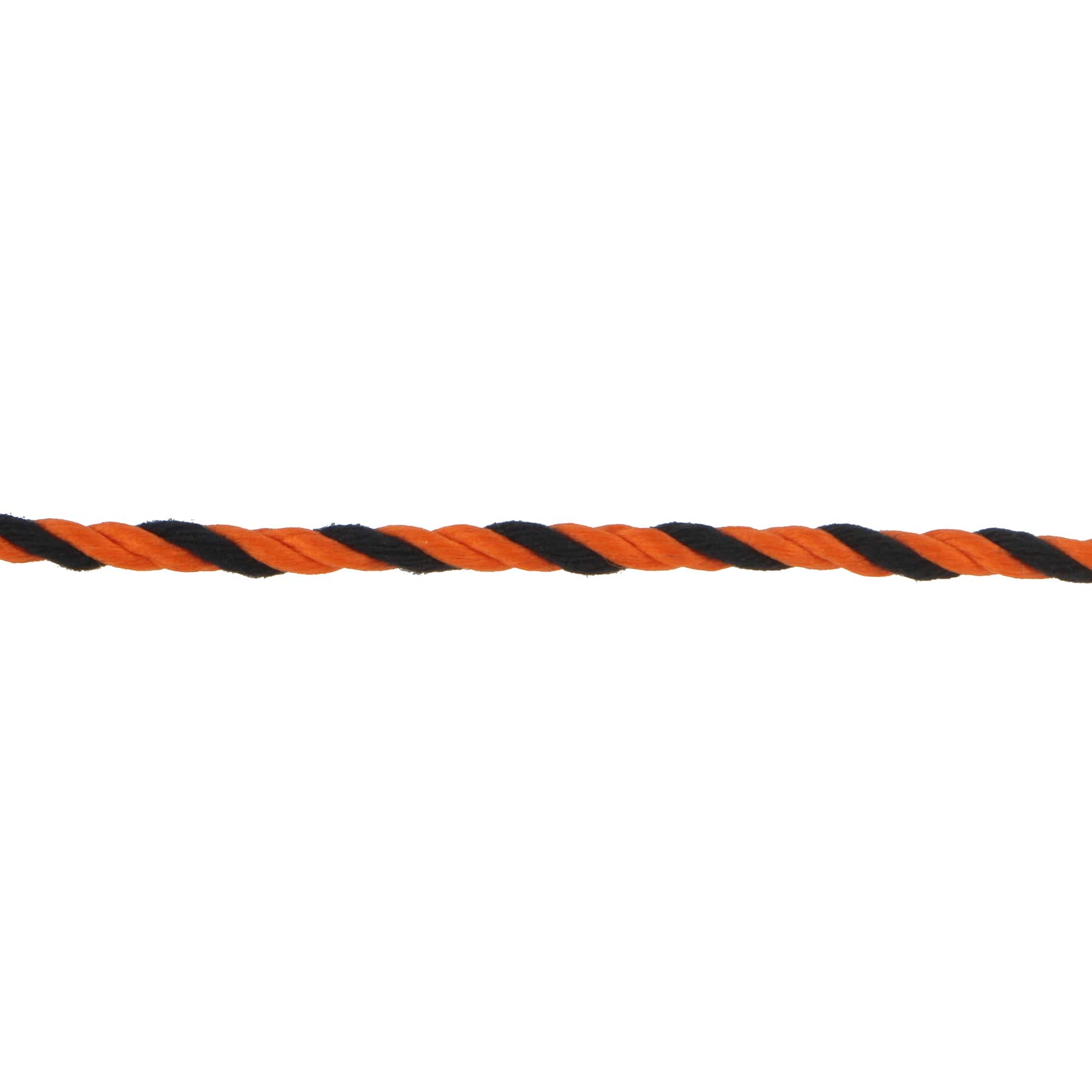 1/8" x 4yd. Orange & Black Twist Ribbon by Celebrate It® Halloween
