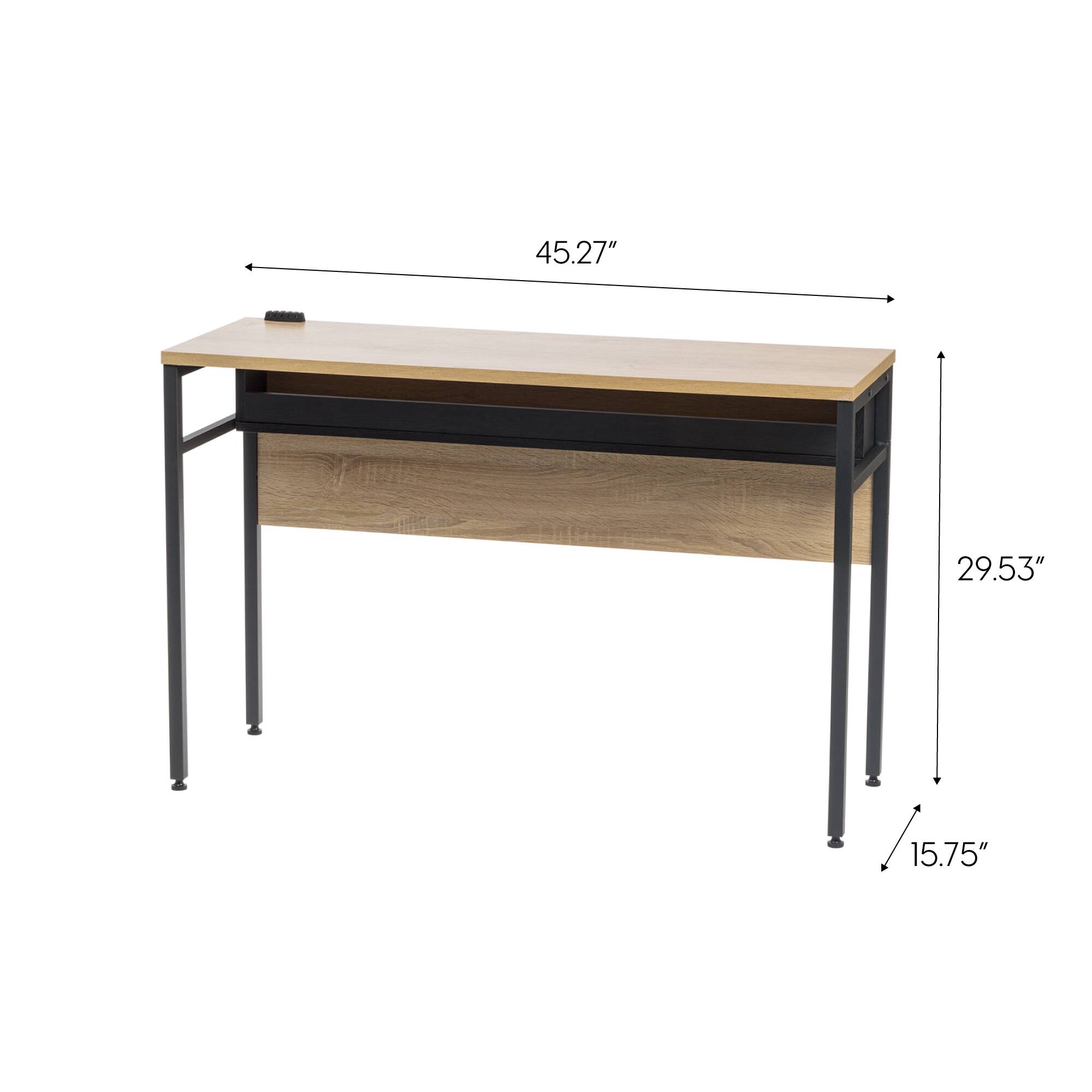 Iris&#xAE; 45&#x22; Brown Wide Computer Desk