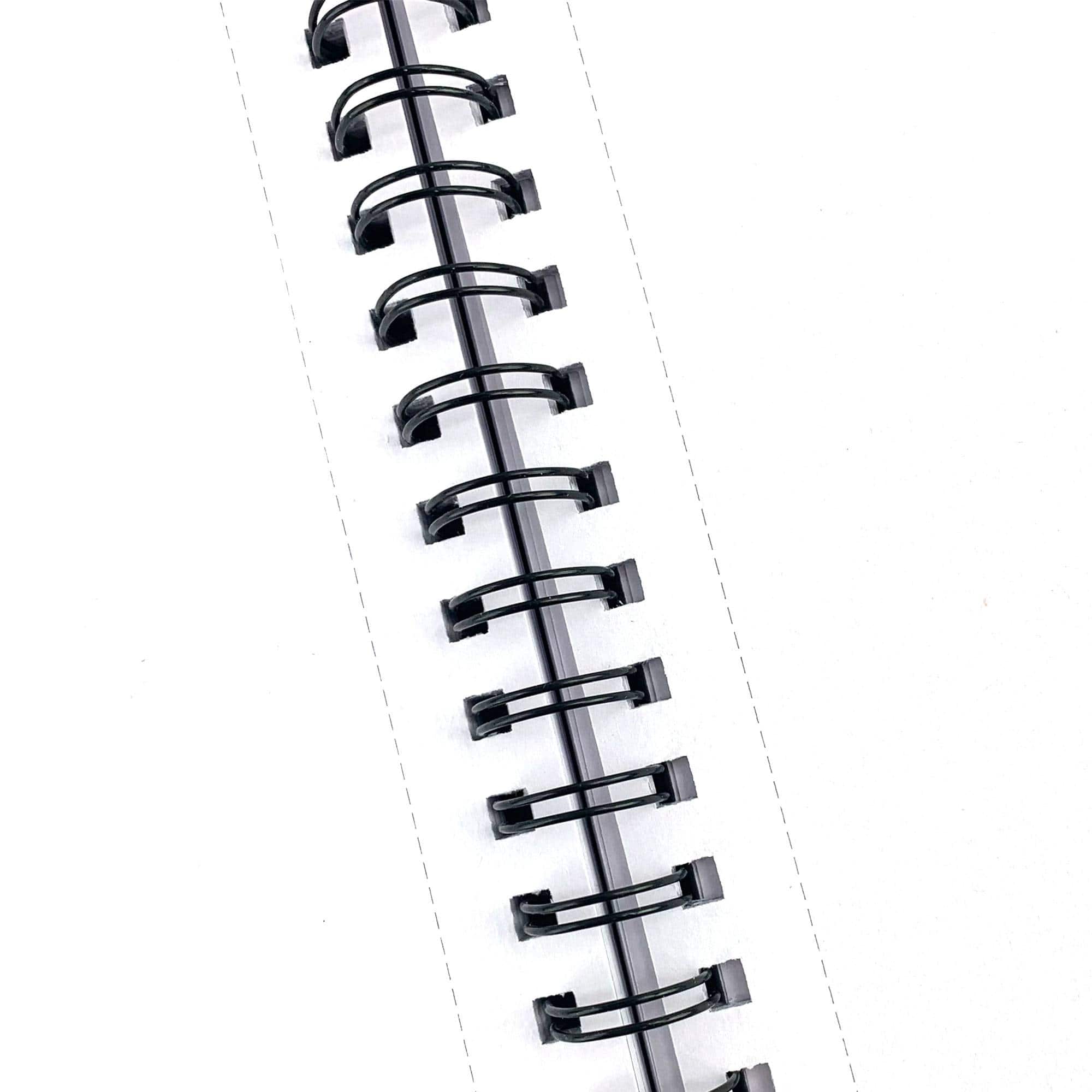 ArtSkills&#xAE; Black Spiral Sketchbook with Perforated Pages, 6&#x22; x 9&#x22;