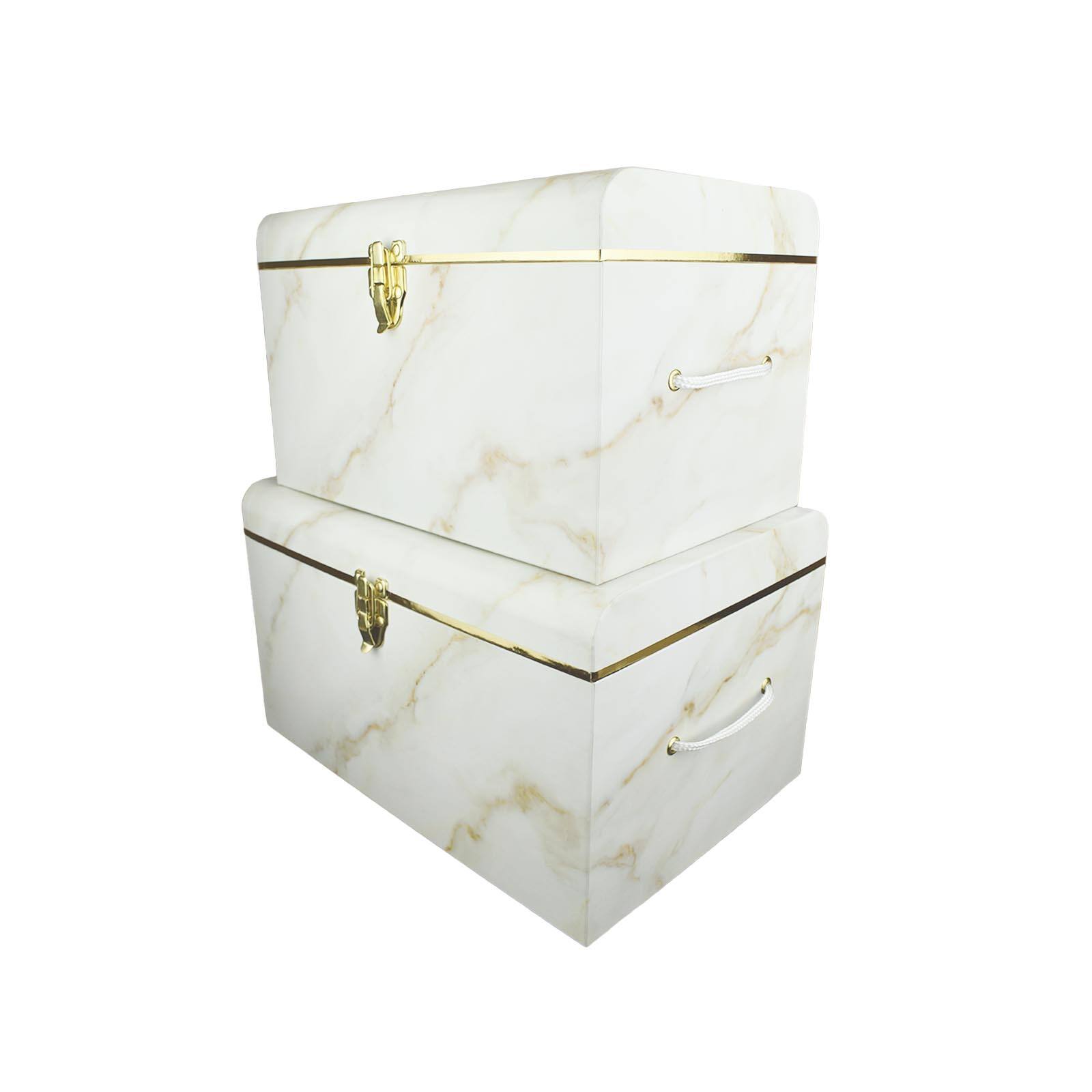 Large Traditional Marble Decorative Trunk by Ashland&#xAE;