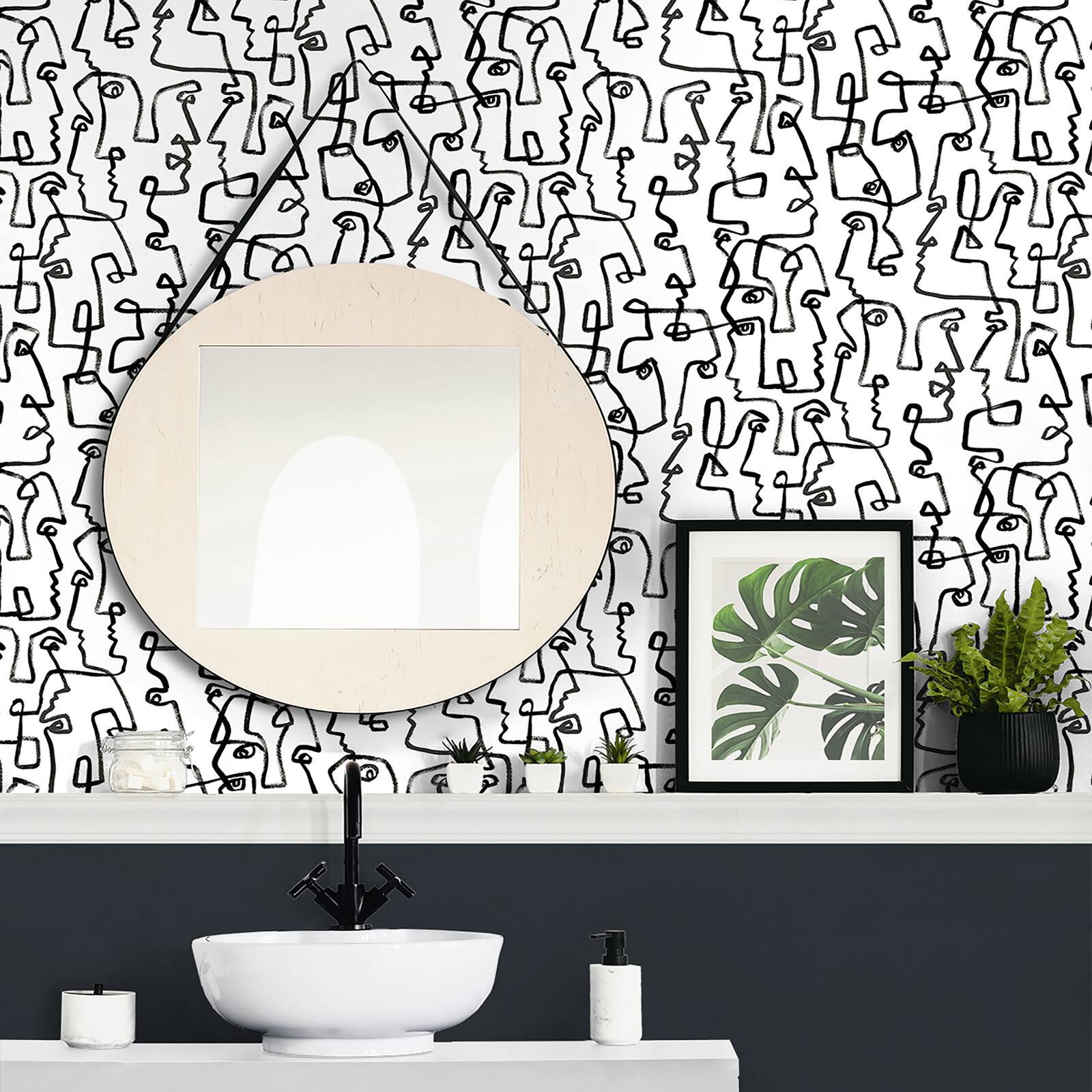 Surface Style Gestures Peel &#x26; Stick Wallpaper