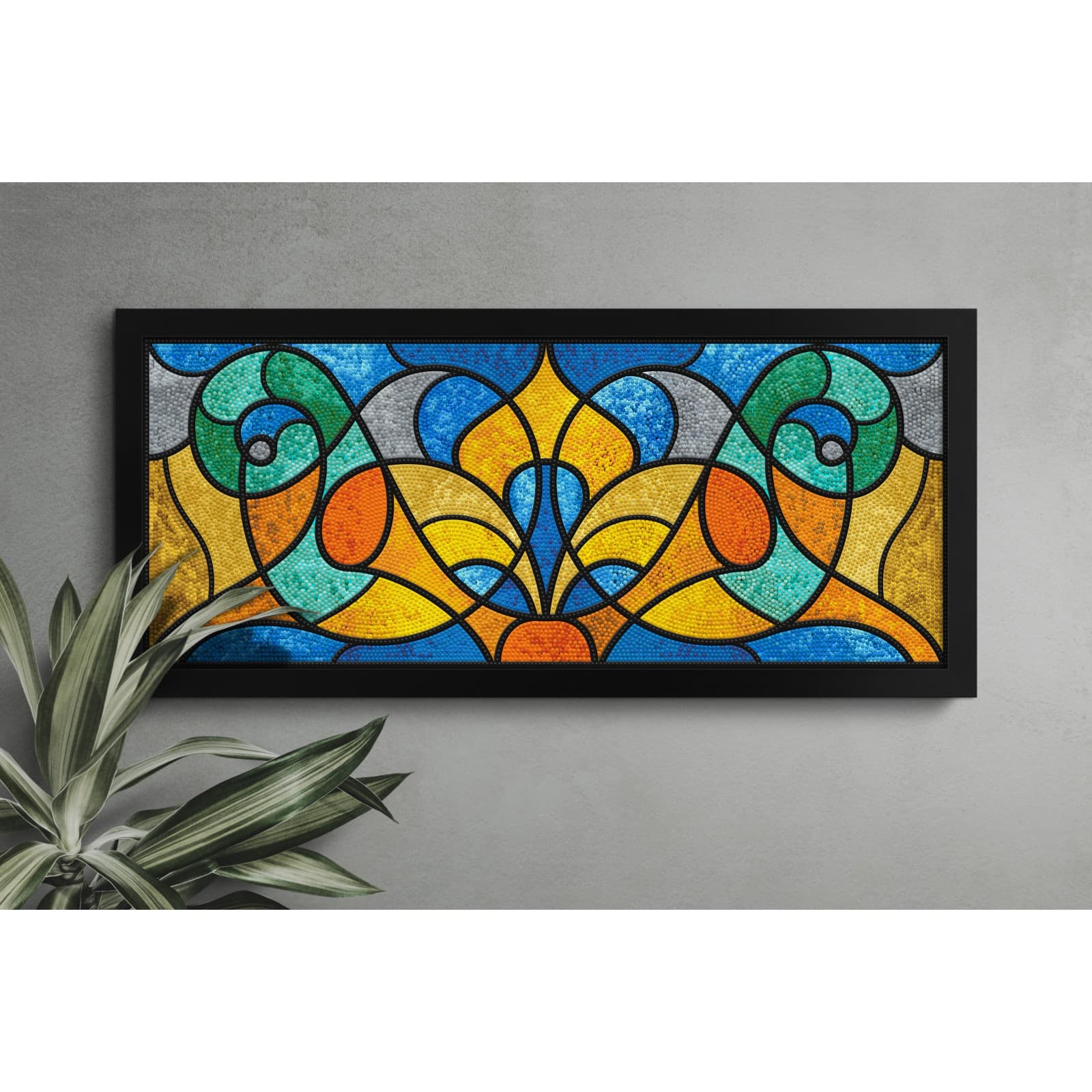 Diamond Dotz&#xAE; Intermediate Stained Glass Study Diamond Facet Art Kit