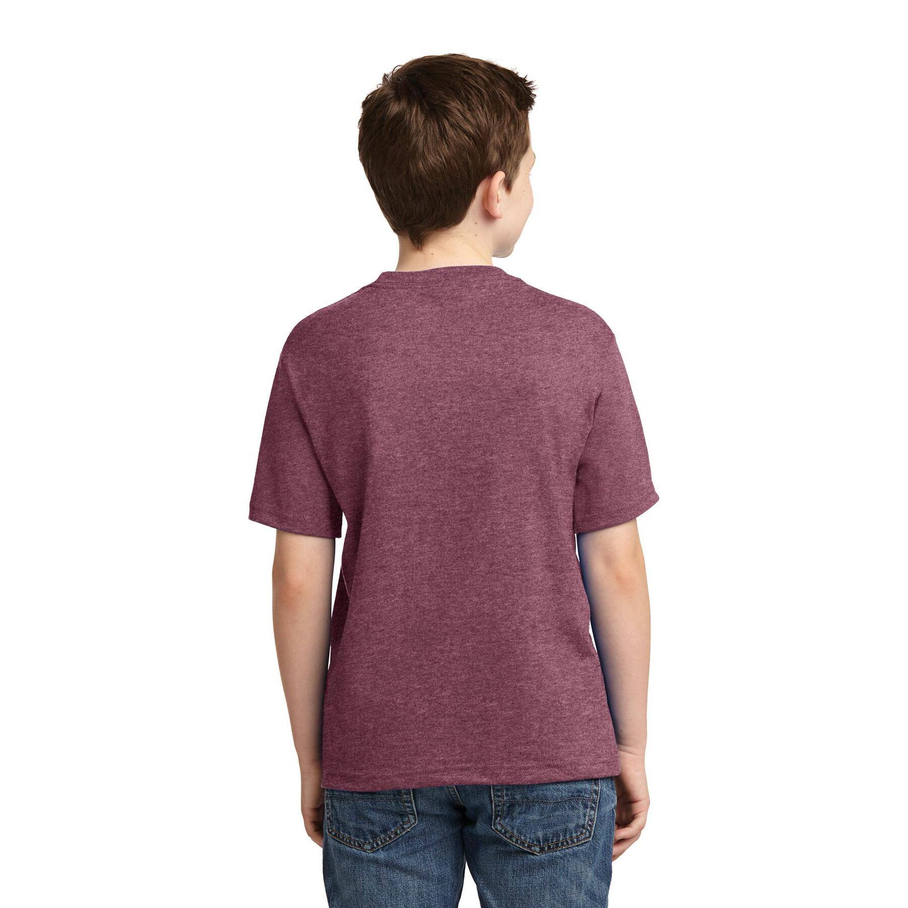 JERZEES&#xAE; Dri-Power&#xAE; Heathered Youth 50/50 Cotton/Poly T-Shirt