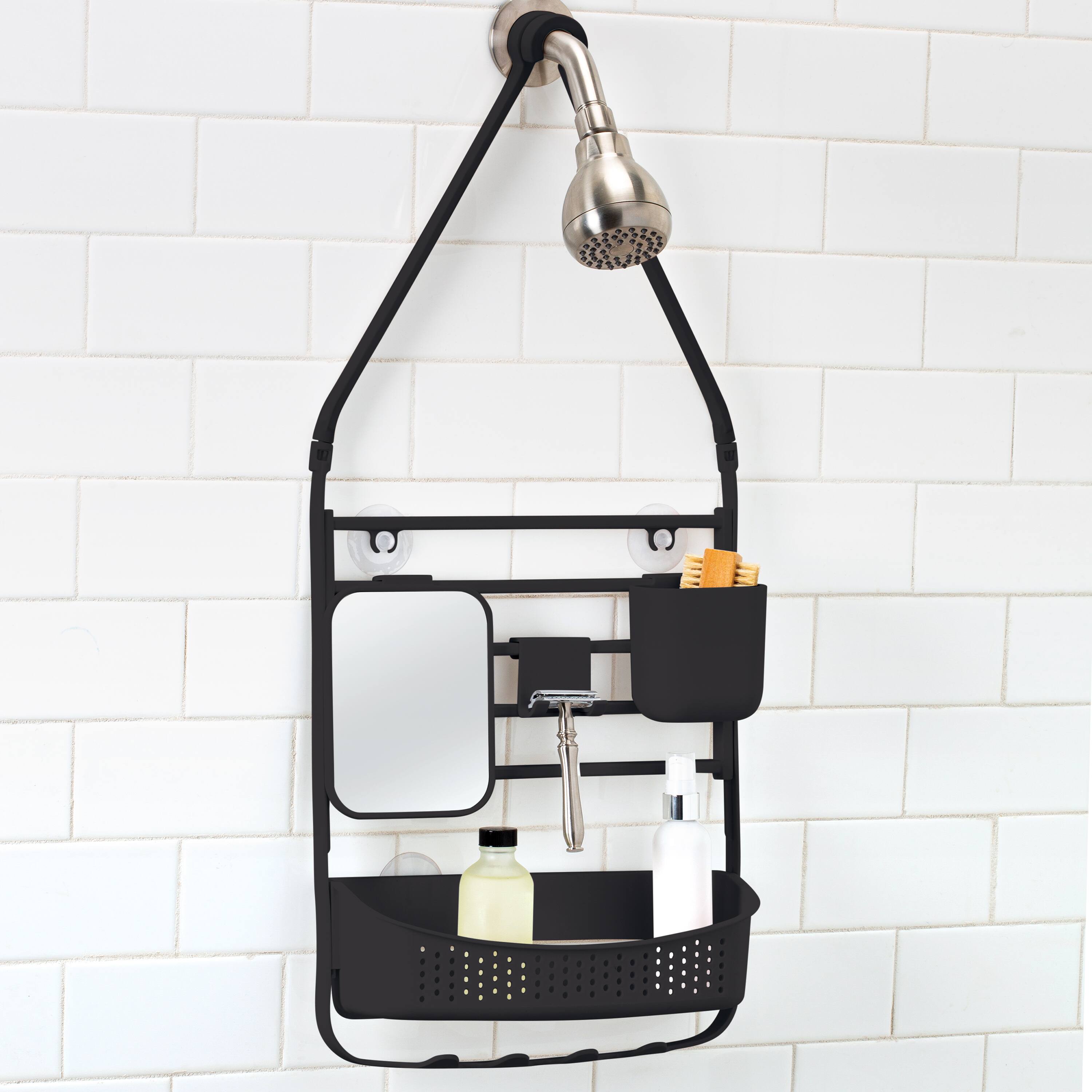Bath Bliss 28&#x22; Deluxe Flex Adjustable Shower Caddy
