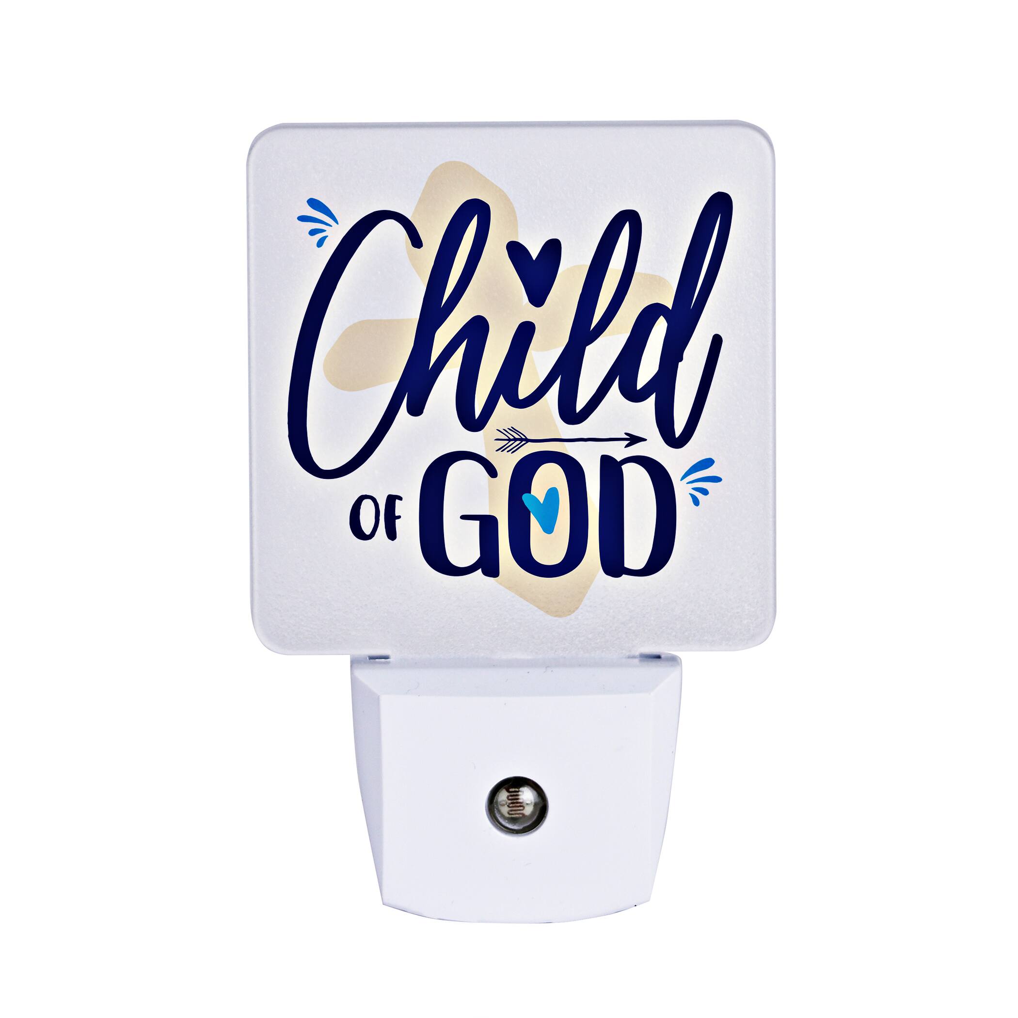 Let Your Light Shine Child Of God Night Light