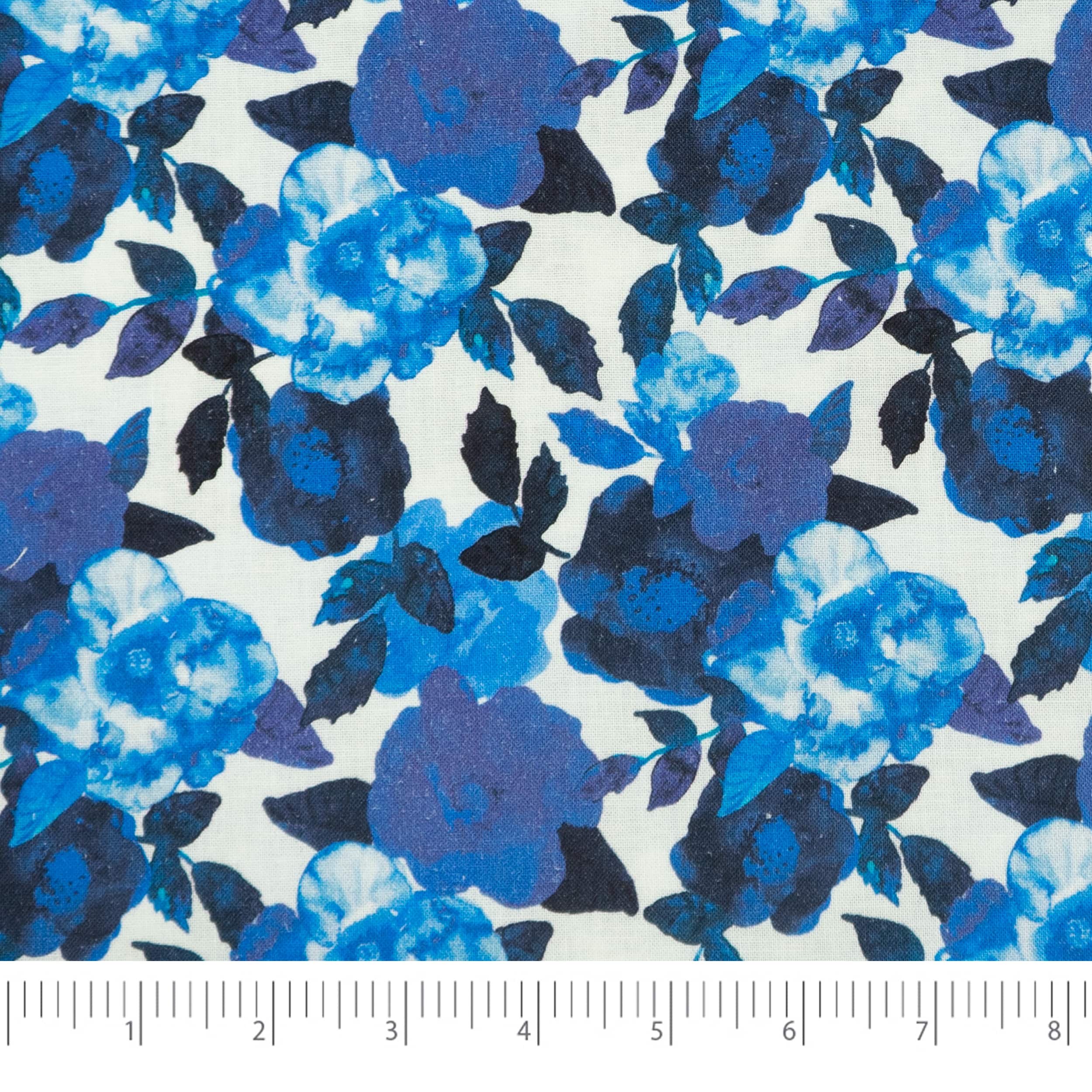 SINGER China Blue Batiks Cotton Fabric Fat Quarters