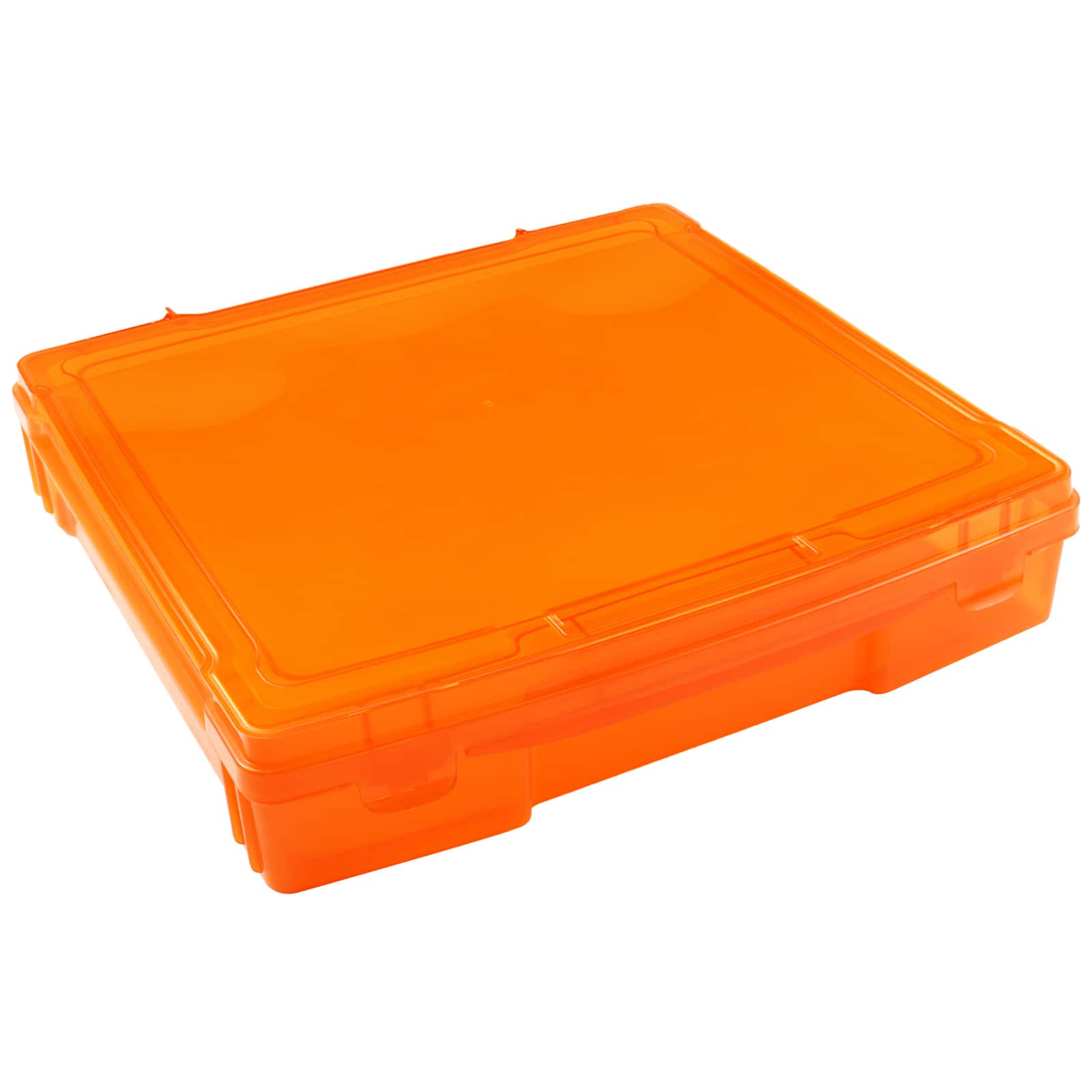 12" x 12" Orange Scrapbook Paper Case by Simply Tidy®