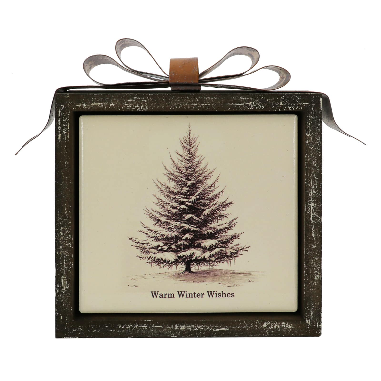 6.5&#x22; Black &#x26; White Tree Tabletop D&#xE9;cor by Ashland&#xAE;
