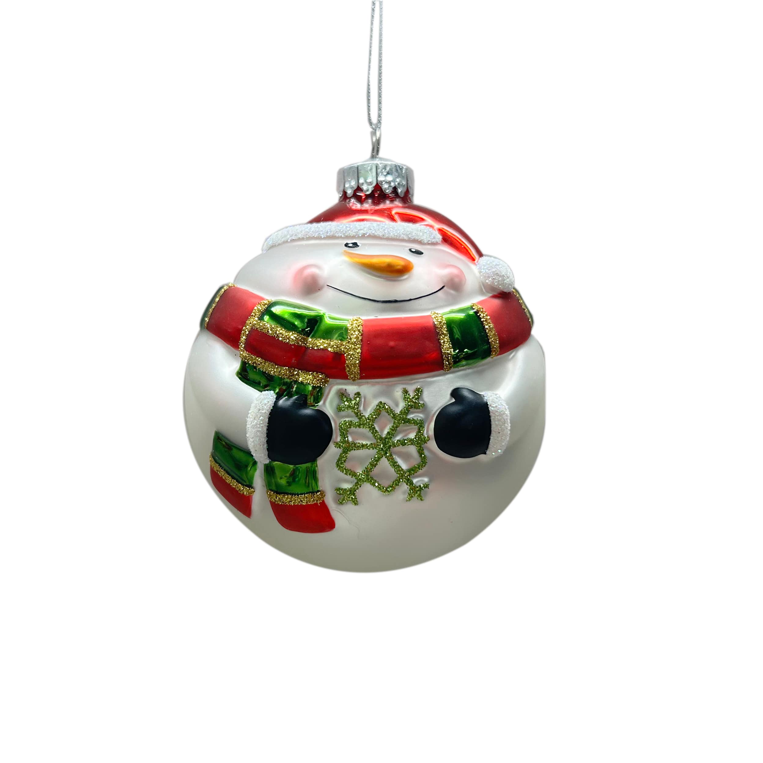 Assorted 3.5&#x22; Glass Ball Ornament by Ashland&#xAE;