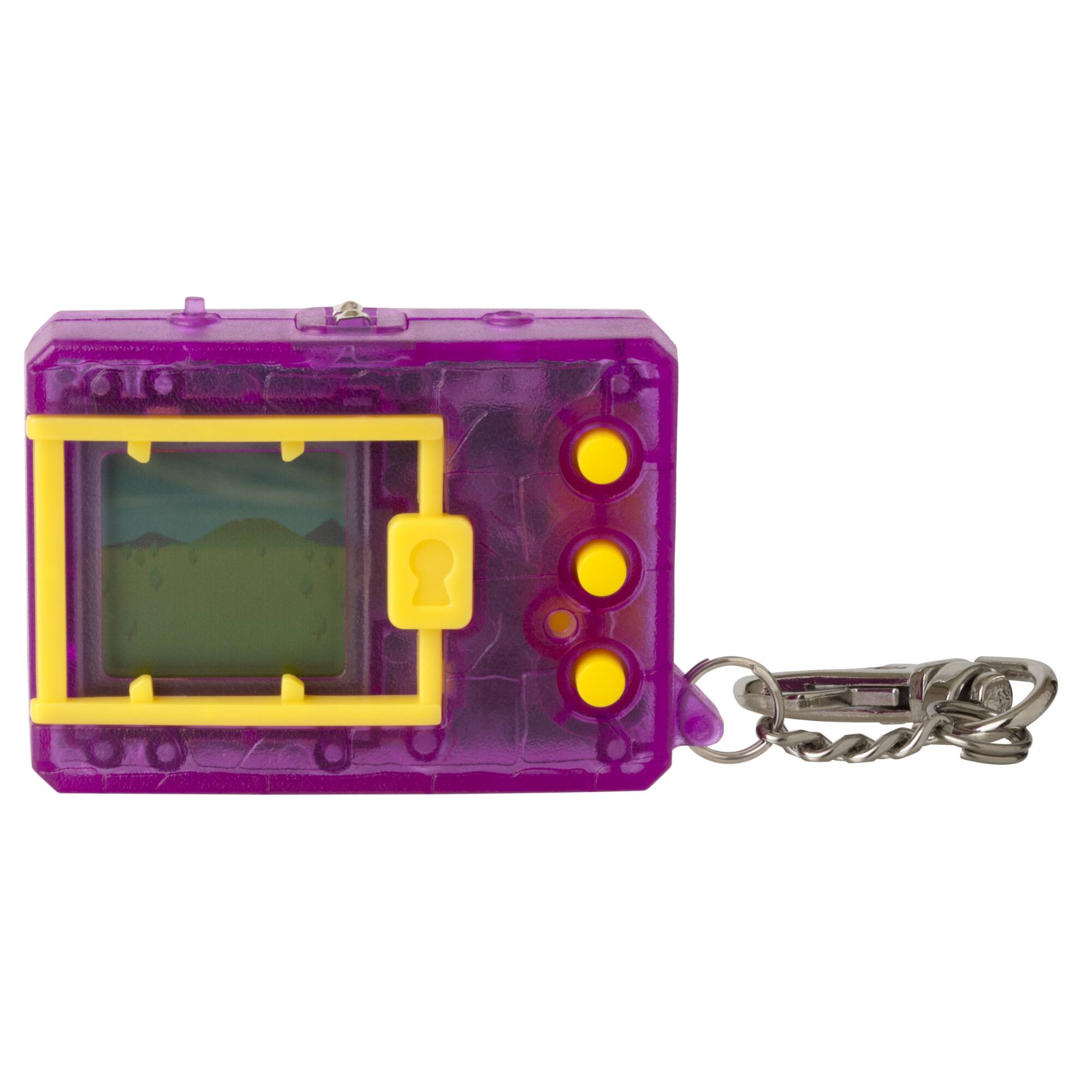 Bandai Purple Original Digimon Digivice Virtual Pet Translucent