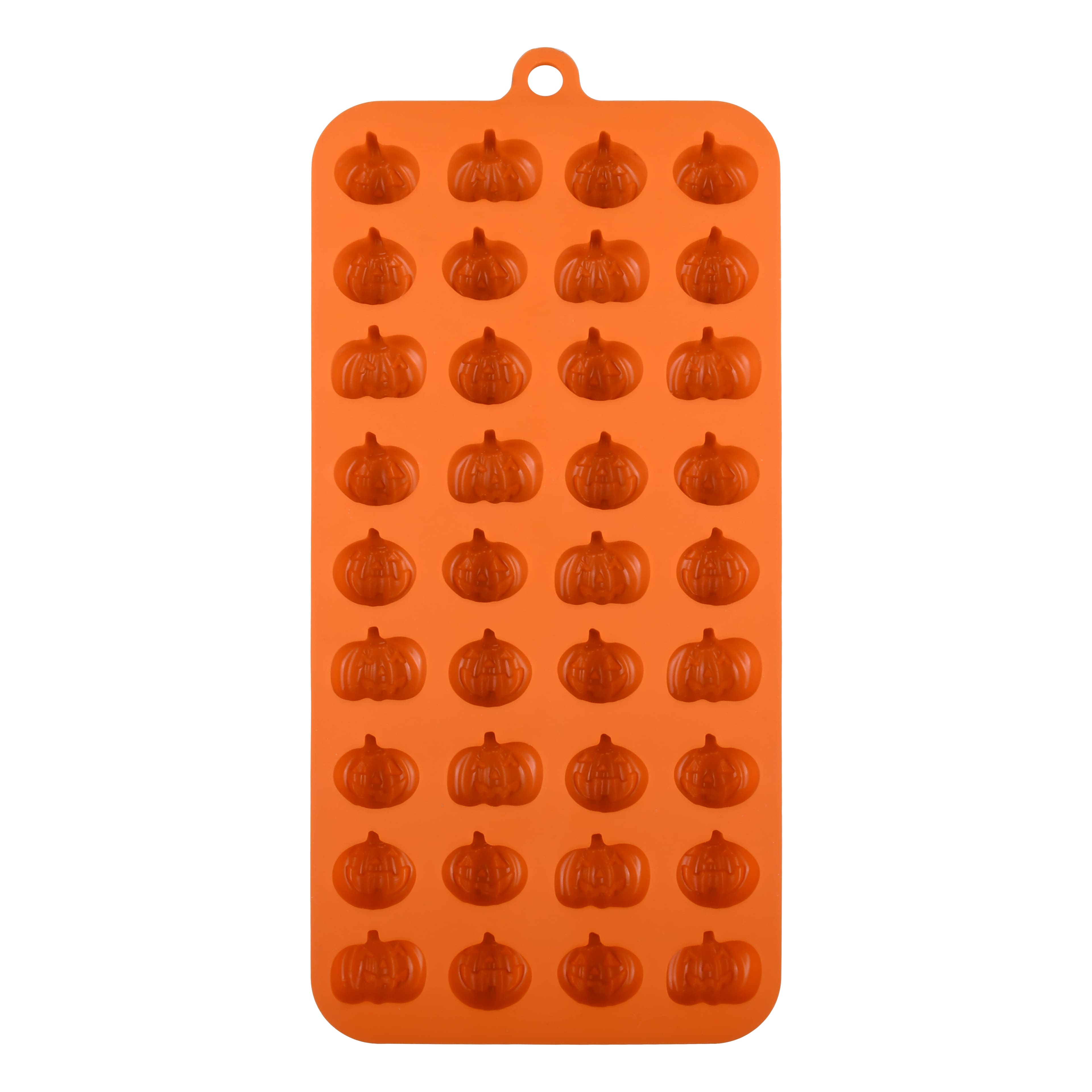 Mini Jack-o&#x27;-Lantern Silicone Candy Mold by Makery&#x2122;