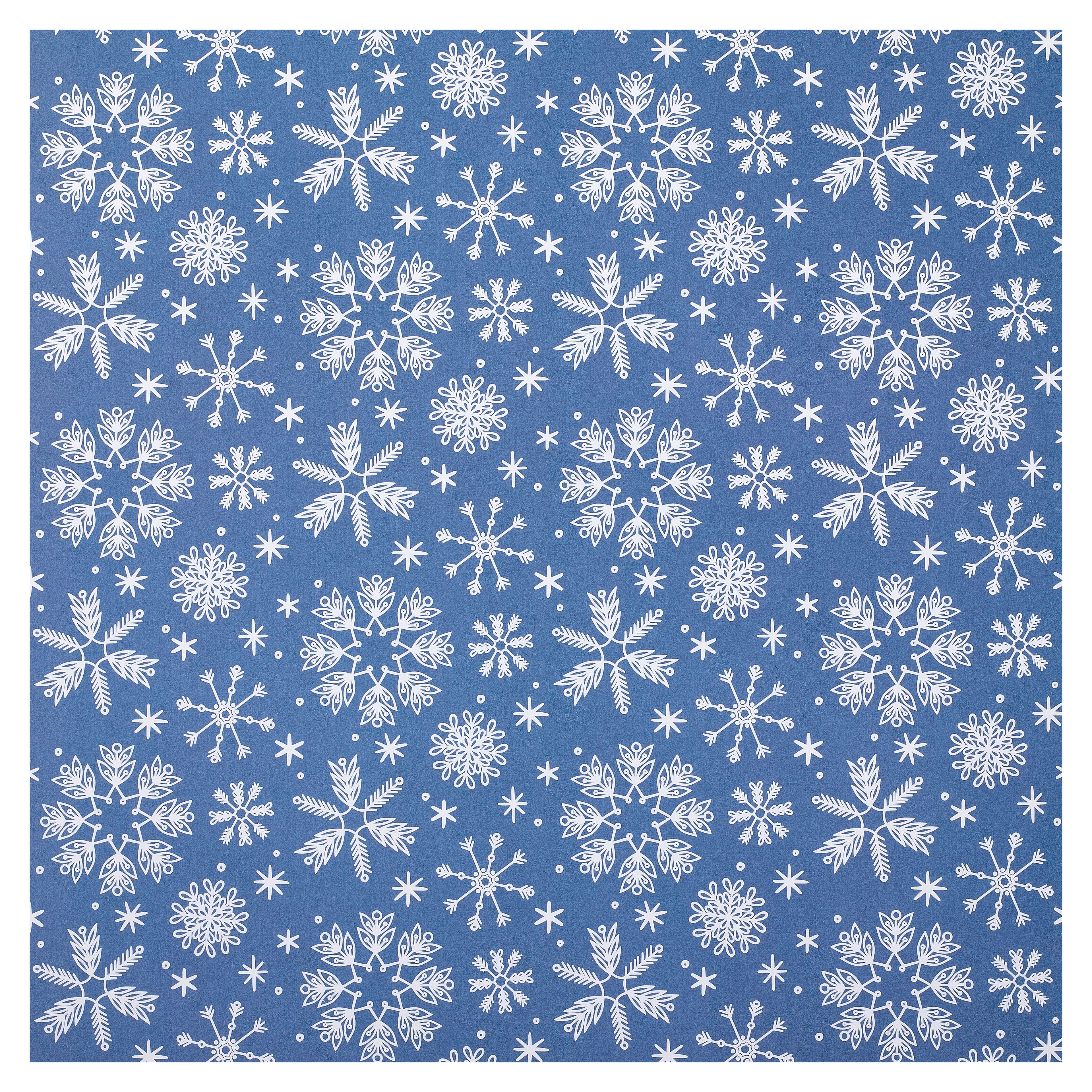 24 Pack: Snowflakes Double-Sided Cardstock Paper by Recollections&#x2122;, 12&#x22; x 12&#x22;