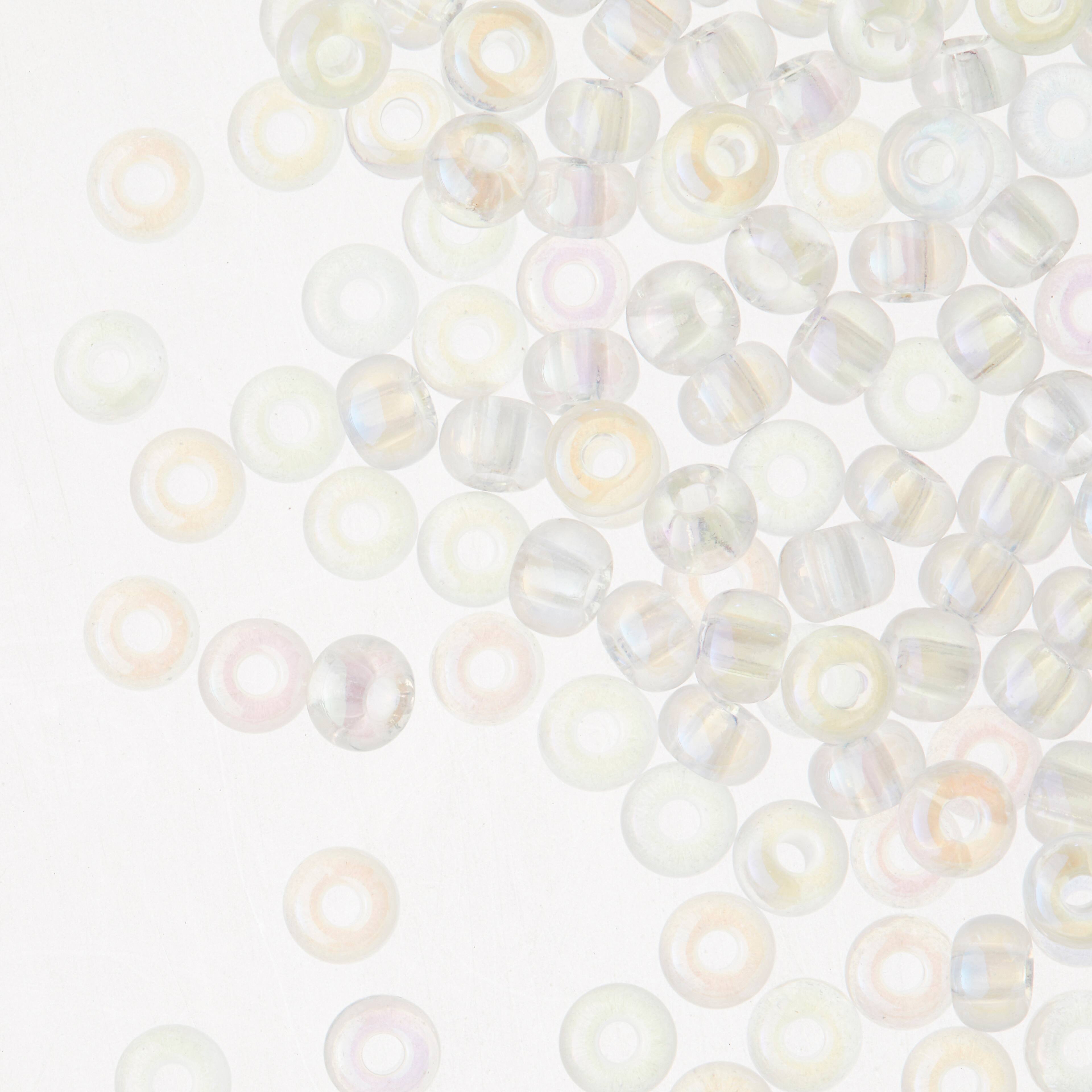 12 Pack: John Bead Silver Lined Czech Glass Seed Beads, 6/0