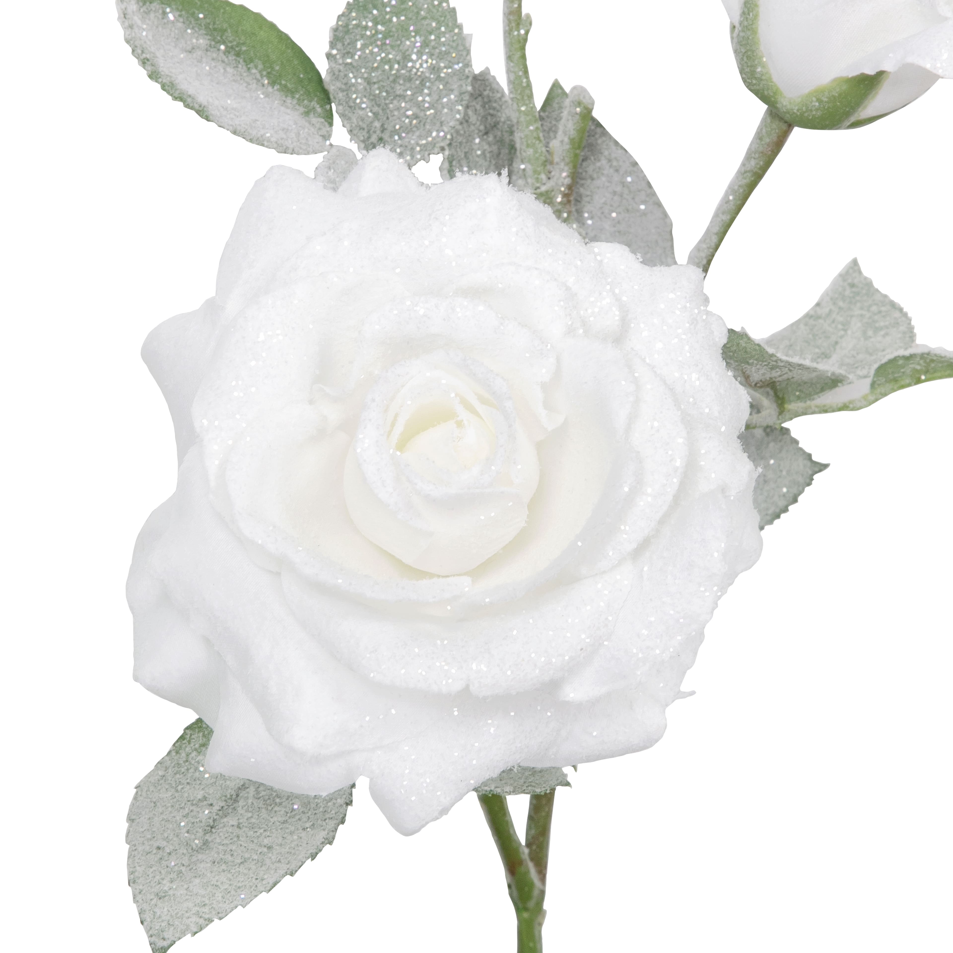 29&#x22; White Snowy Rose Stem by Ashland&#xAE;