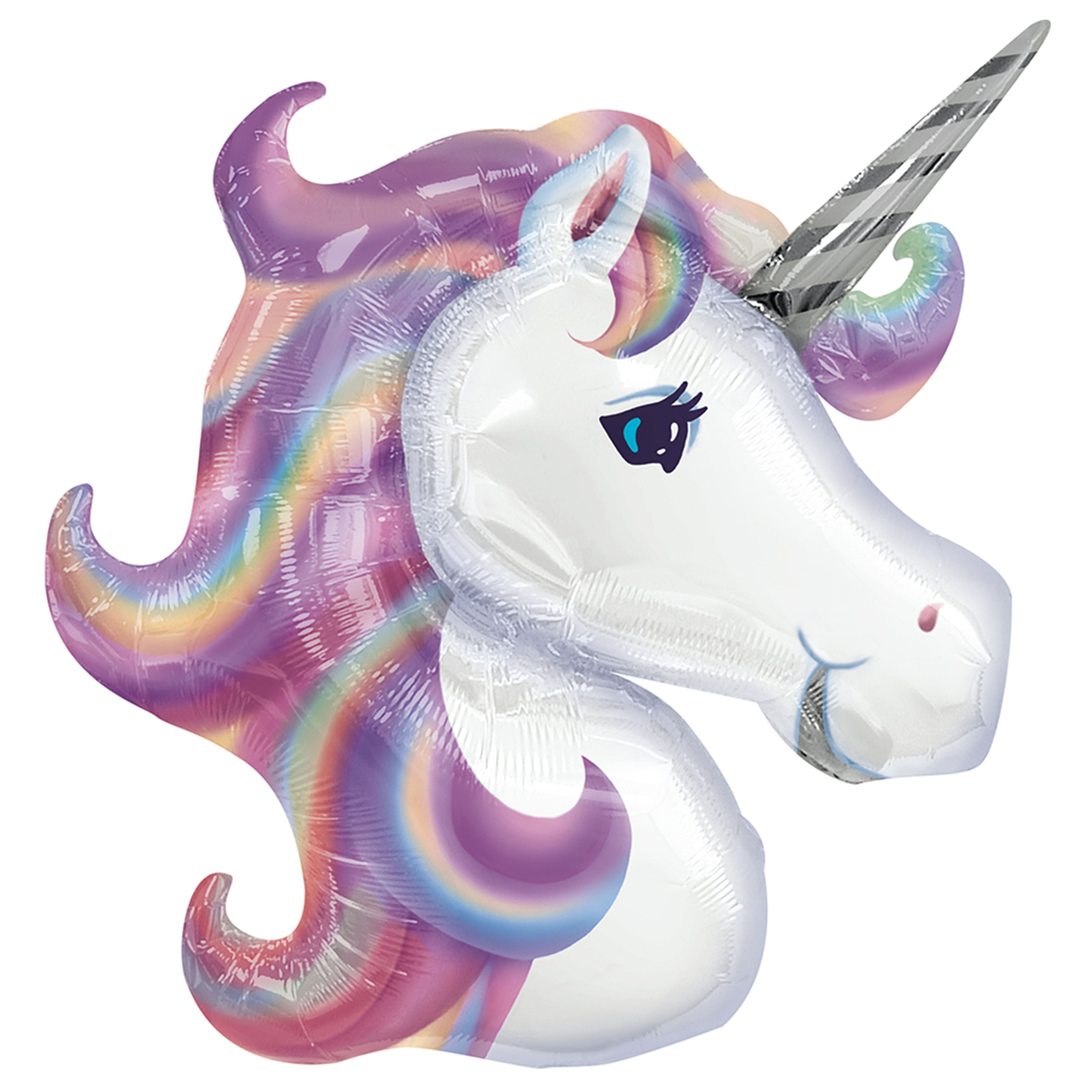 33" Pastel Unicorn Foil Balloon