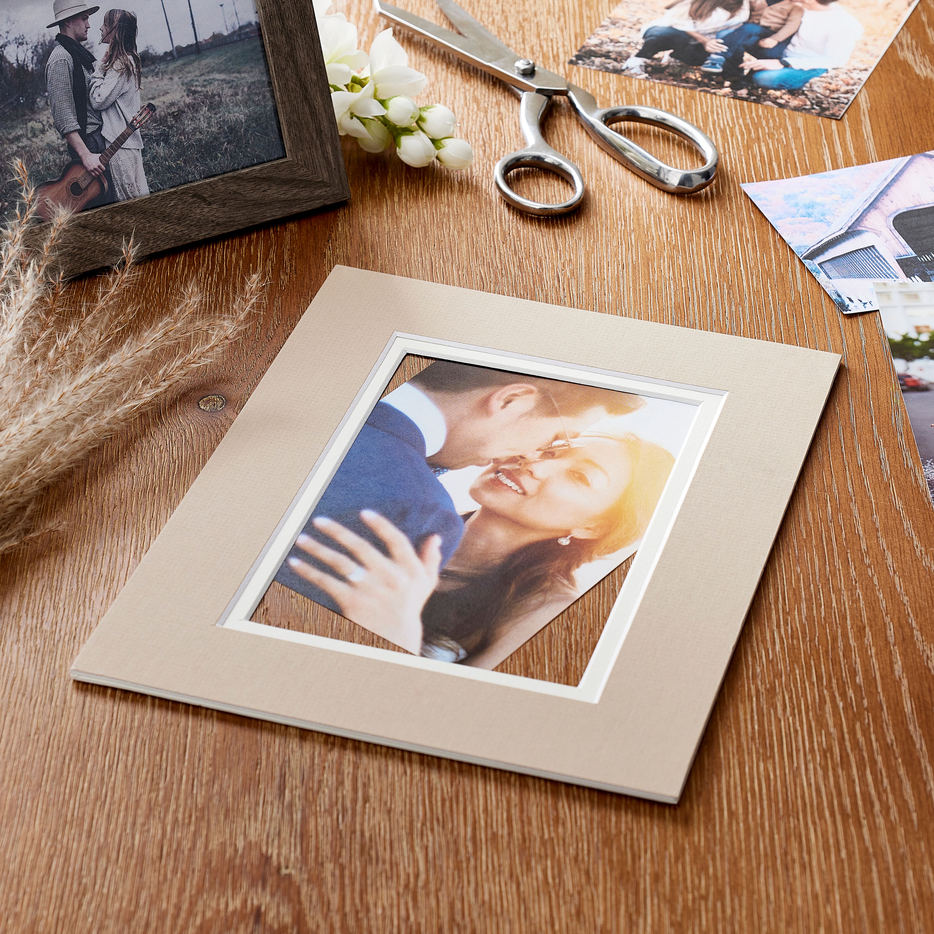 8&#x22; x 10&#x22; Double Mat By Studio D&#xE9;cor&#xAE;, 5&#x22; x 7&#x22; Opening