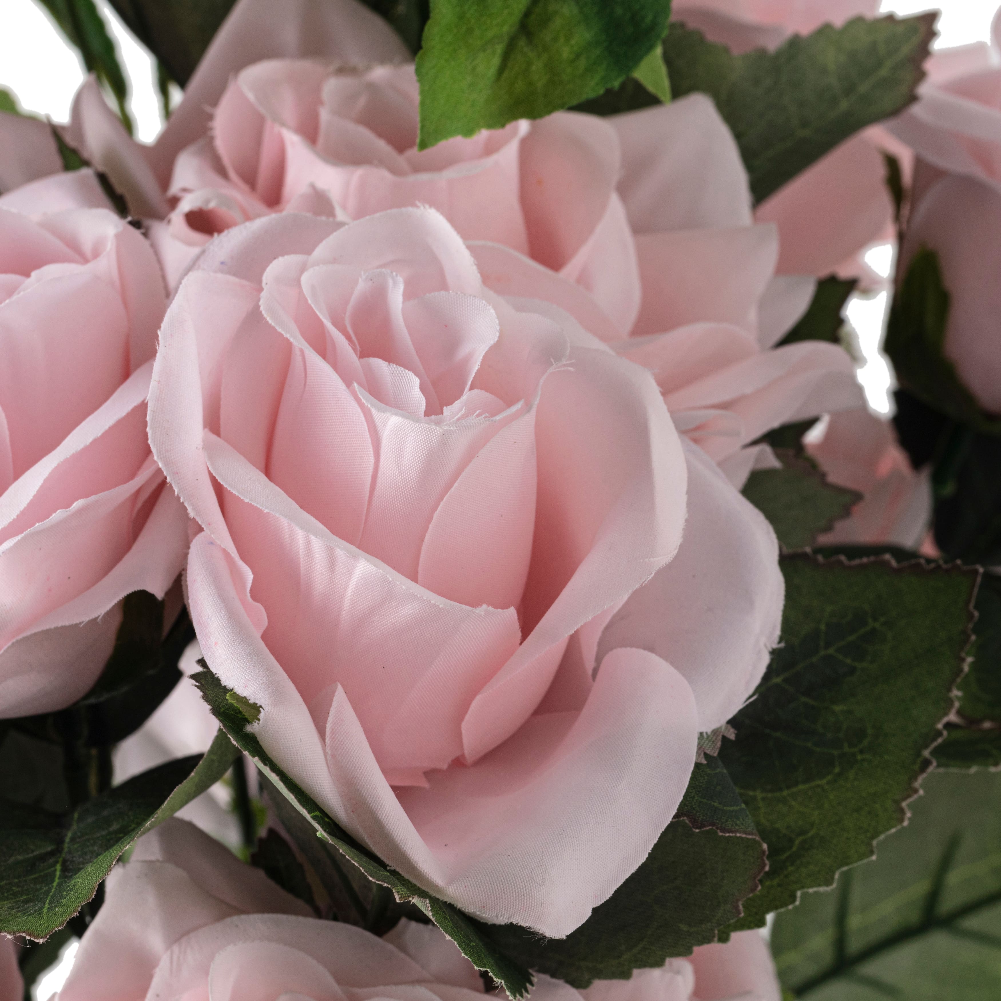 12 Pack: Pink Rose Bush by Ashland&#xAE;