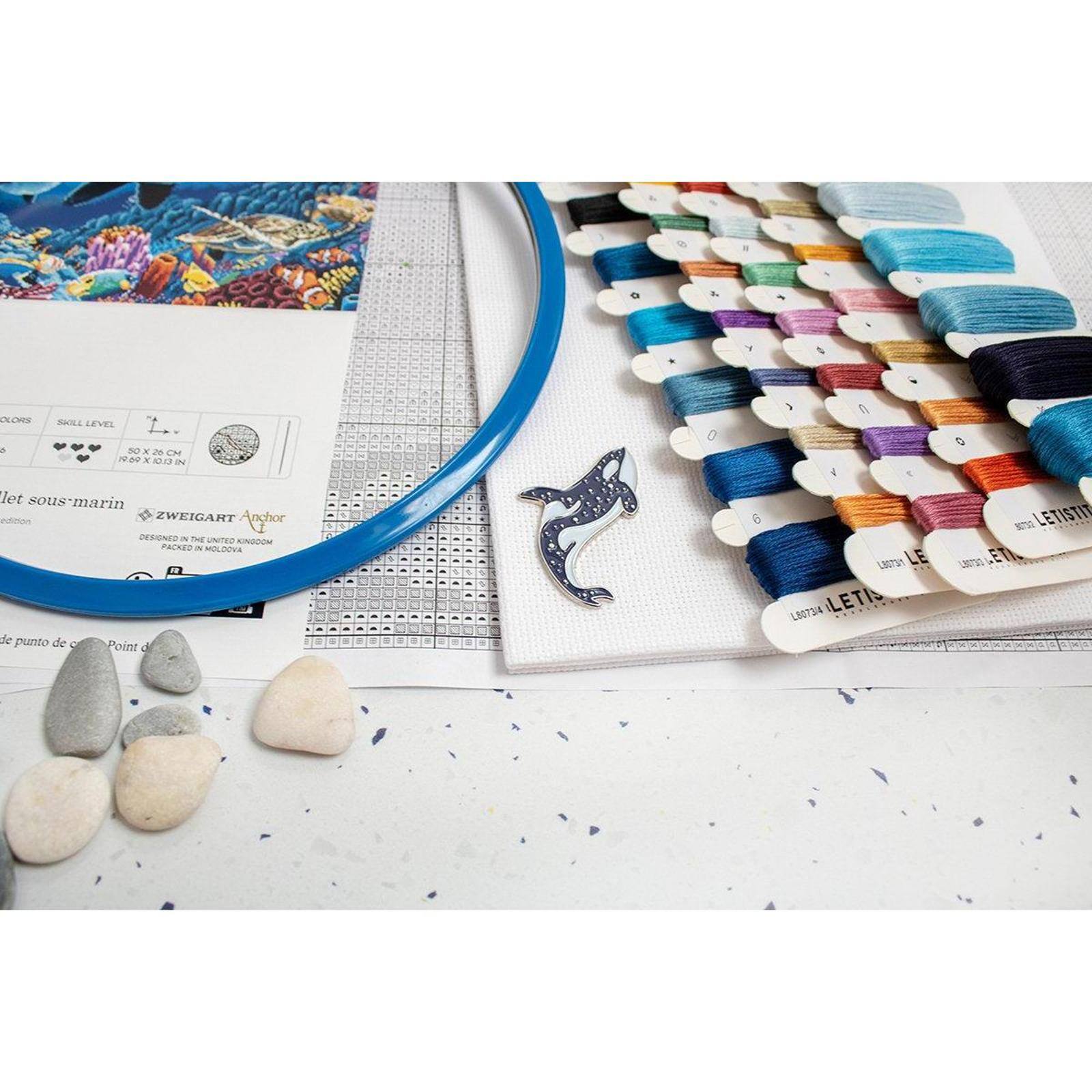 LetiStitch Underwater Ballet Counted Cross Stitch Kit