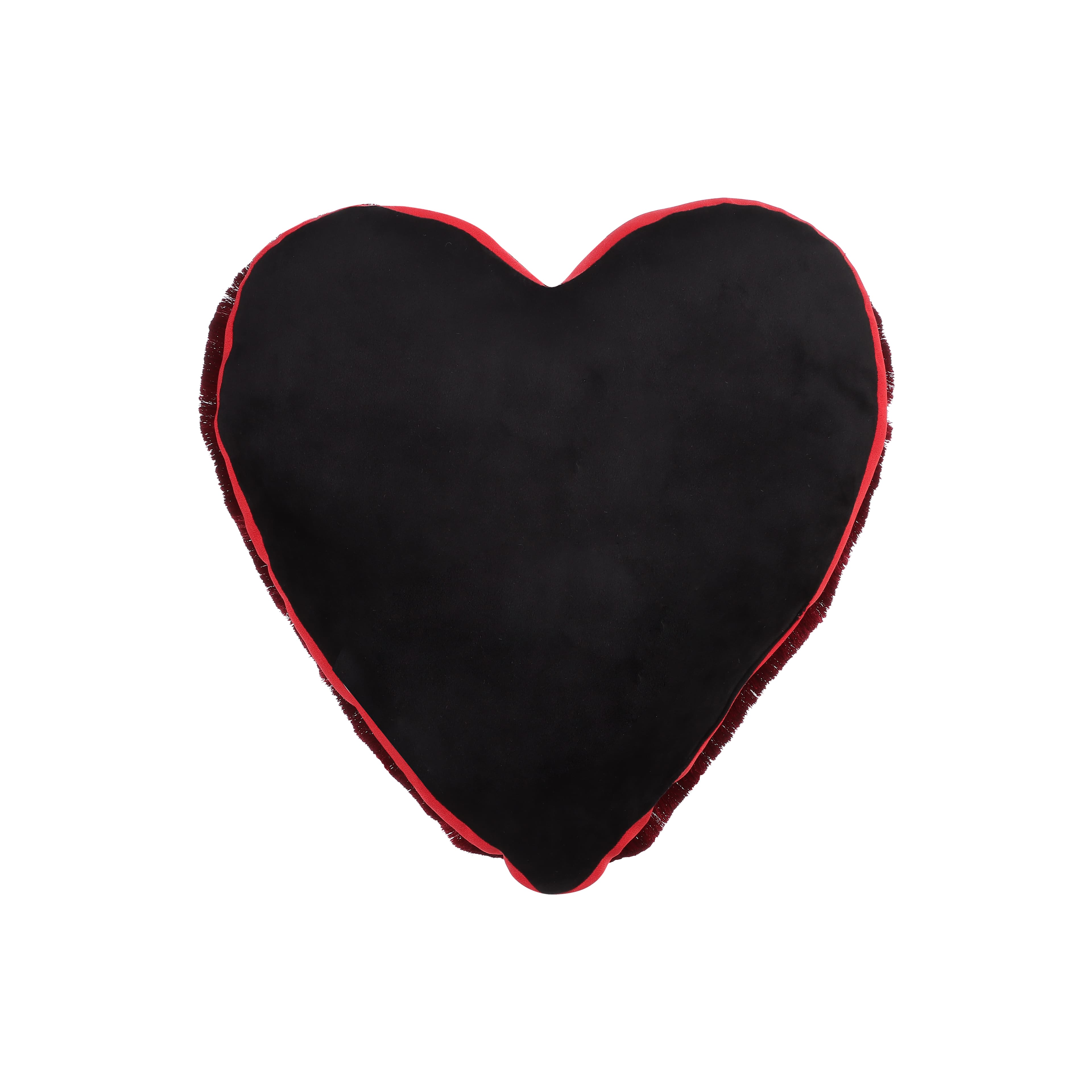 16&#x22; Off with Their Heads Heart Accent Pillow by Ashland&#xAE;
