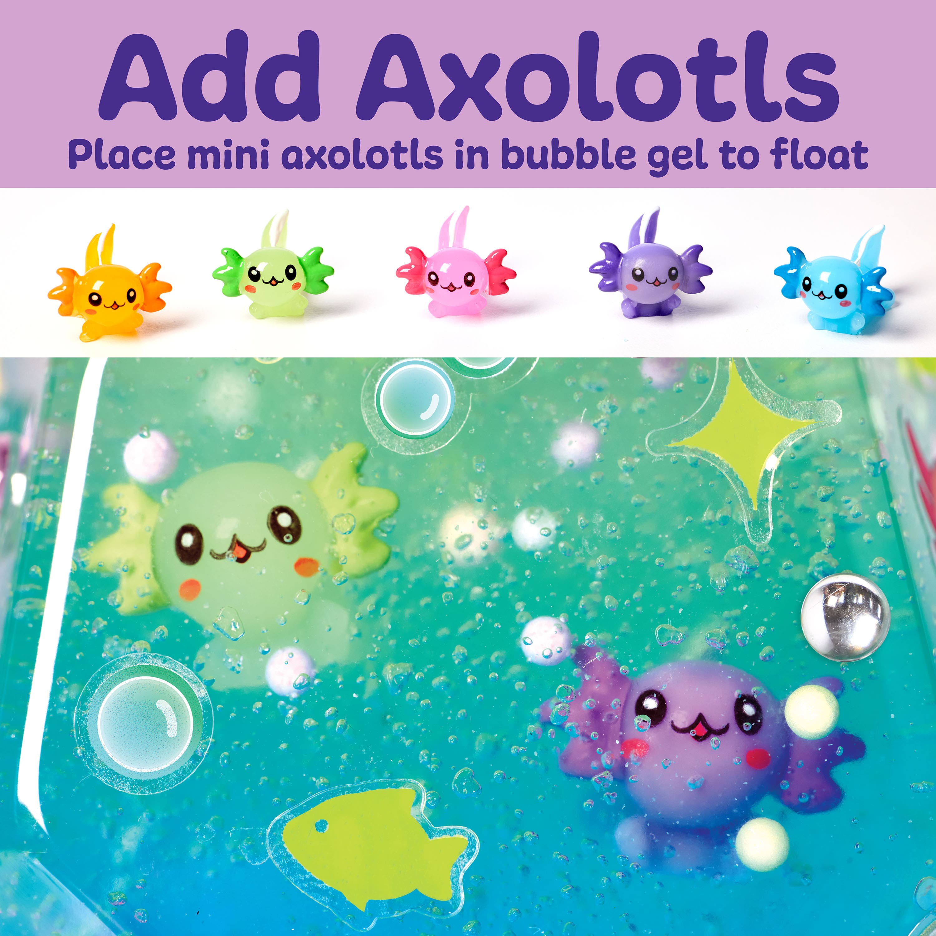 Creativity for Kids&#xAE; Glowing Axolotl Aquarium