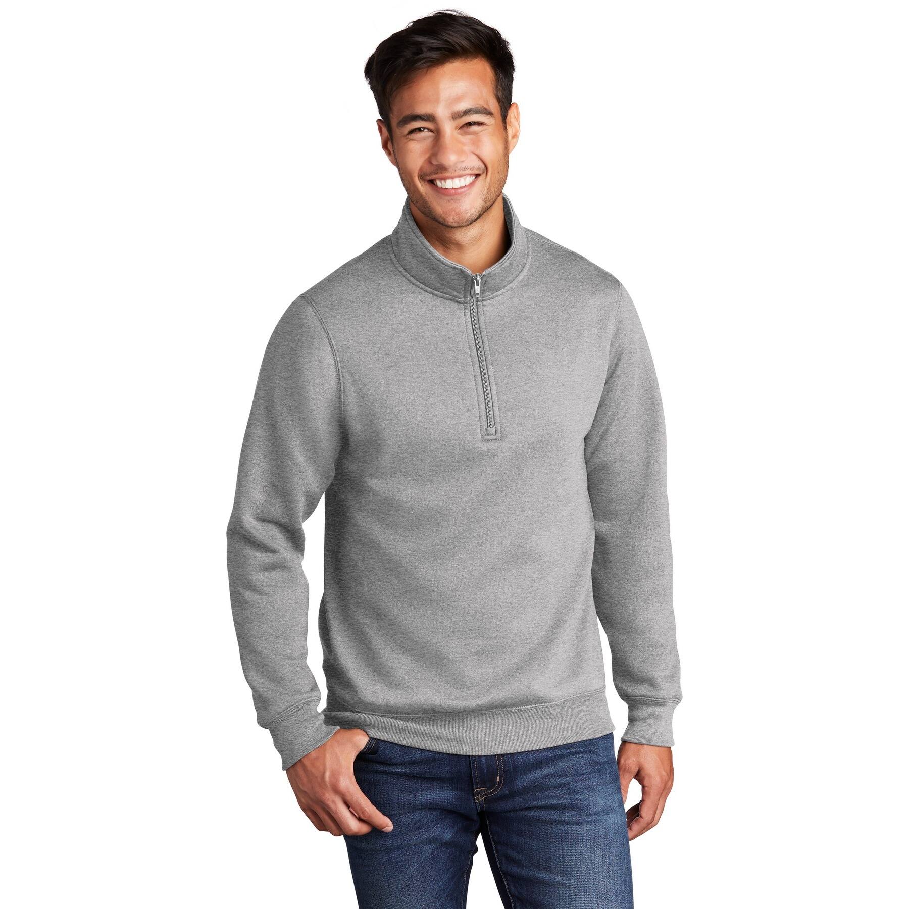 Port & Company® Core Fleece 1/4 Zip Pullover Sweatshirt