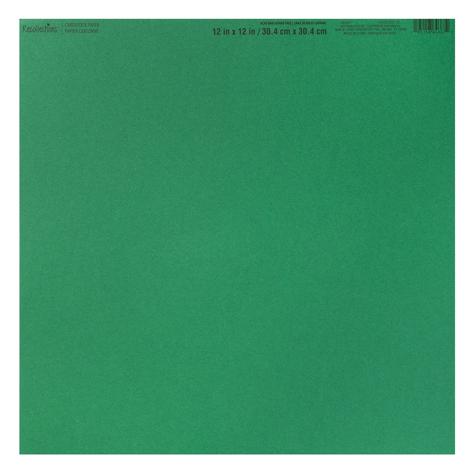 60 Pack: Smooth Solid Cardstock Paper by Recollections™, 12" x 12"