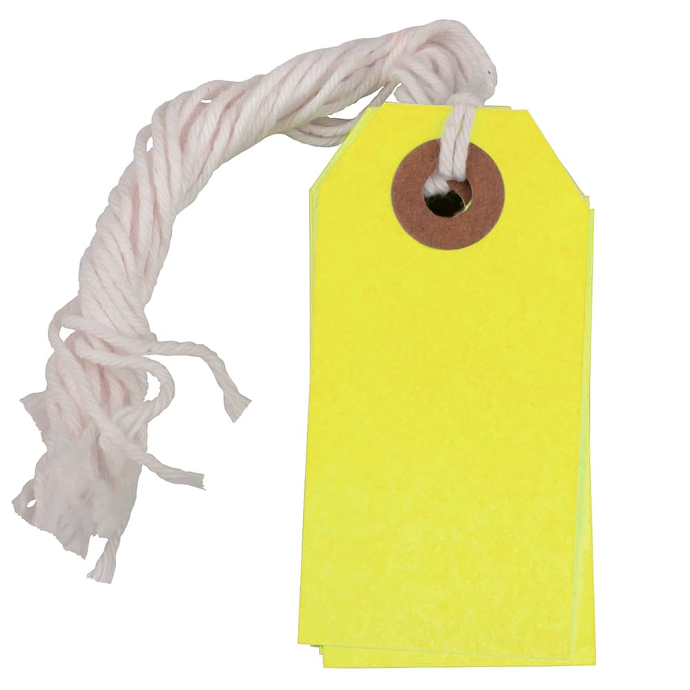 JAM Paper Tiny Gift Tags with String, 100ct.