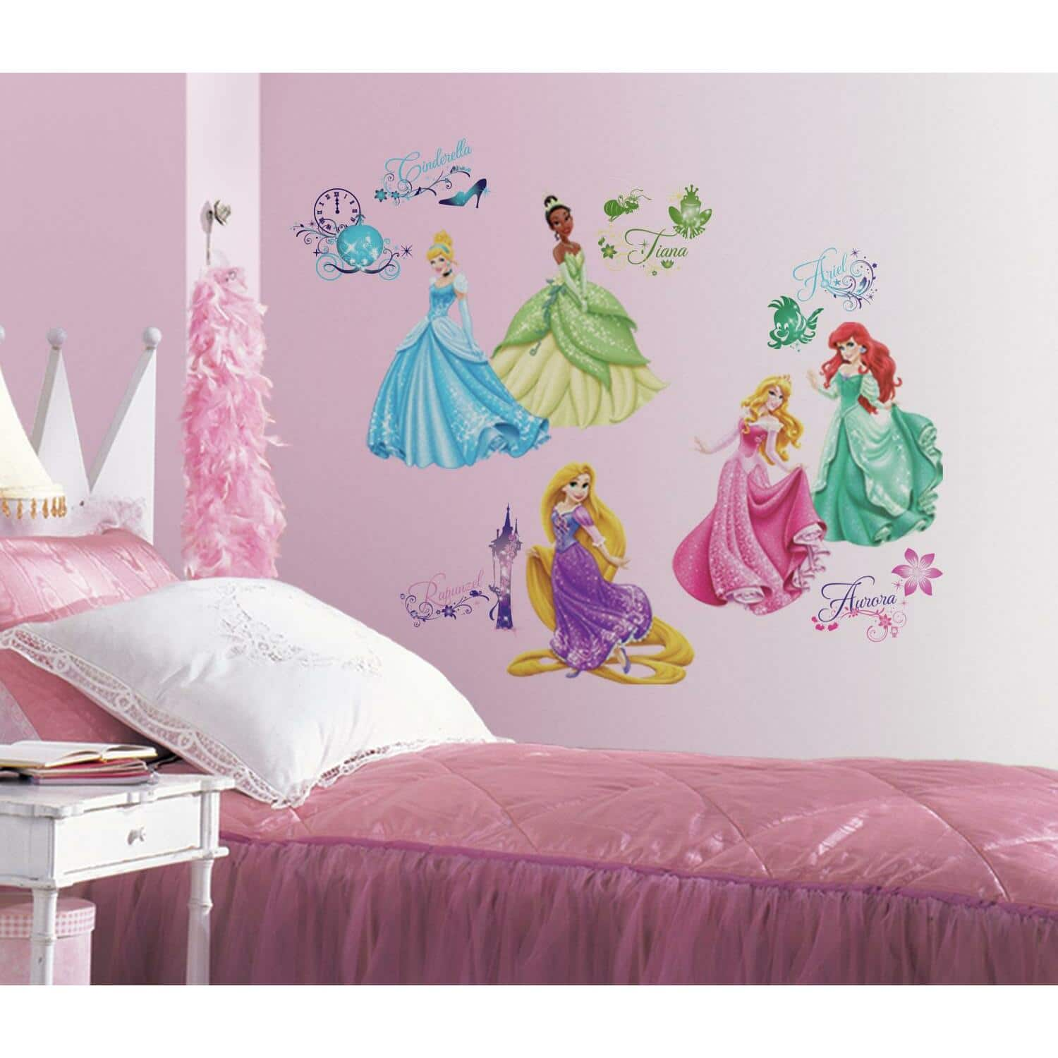 RoomMates Disney&#xAE; Princess Royal Debut Peel &#x26; Stick Wall Decals