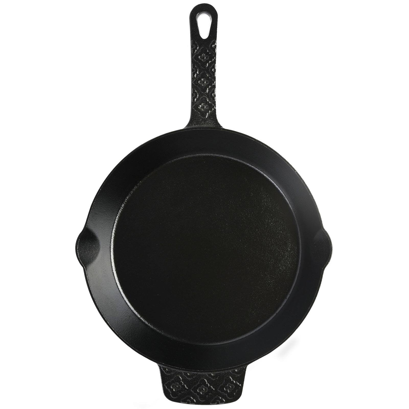 Spice by Tia Mowry Savory Saffron 8" Preseasoned Cast Iron Skillet