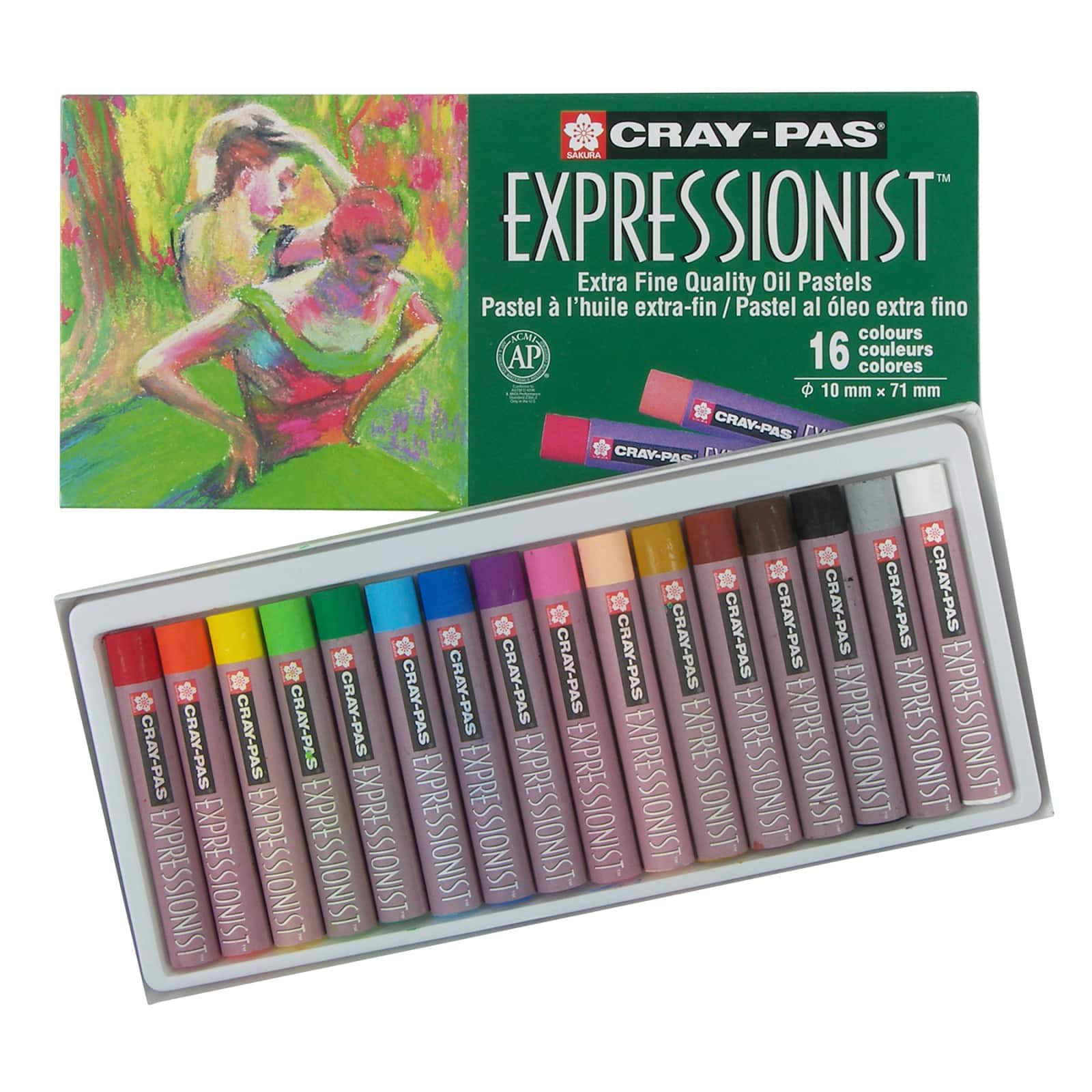 Cray-Pas&#xAE; Expressionist&#x2122; Oil Pastel 16 Color Set