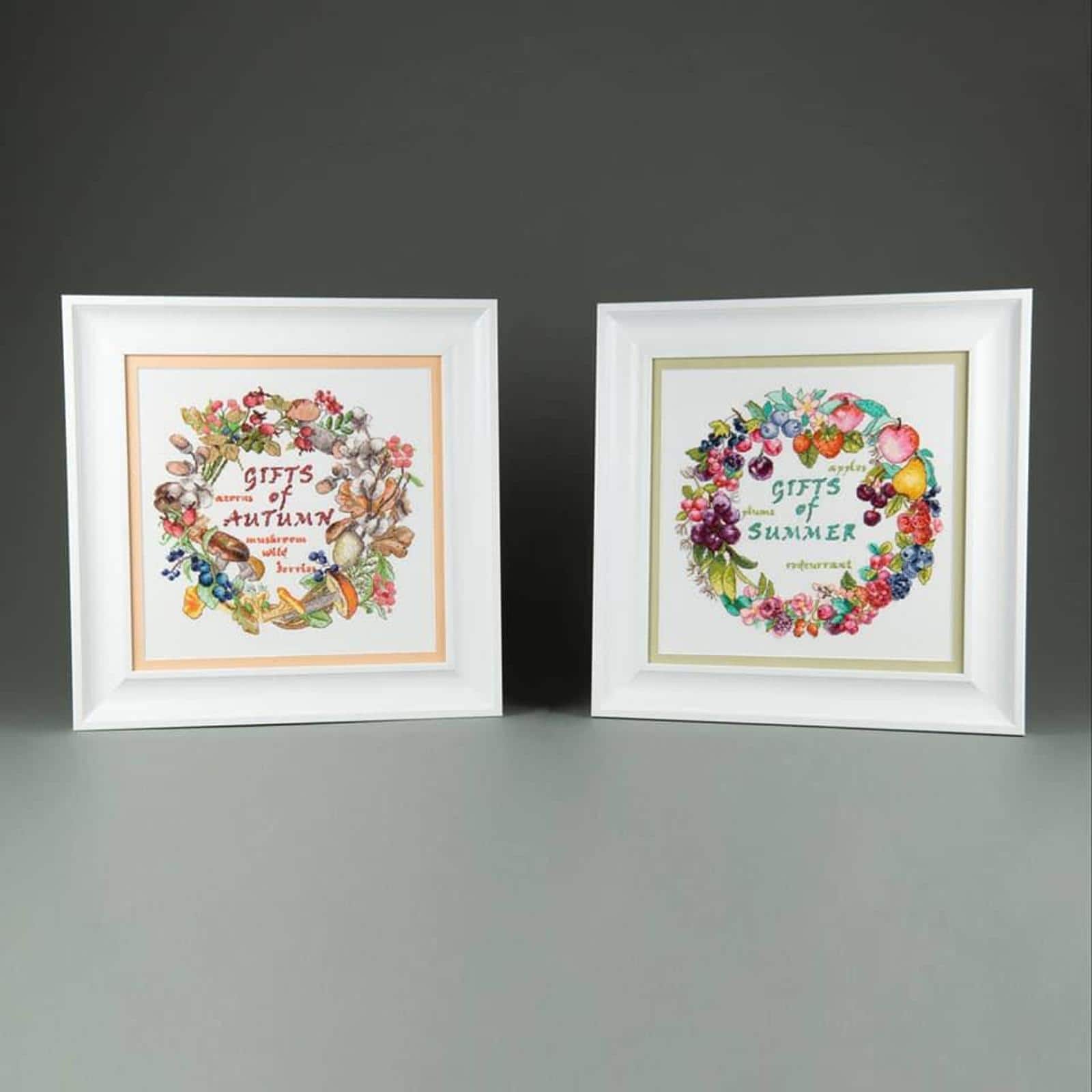 Charivna Mit Cross Stitch Kit Berry Fresh