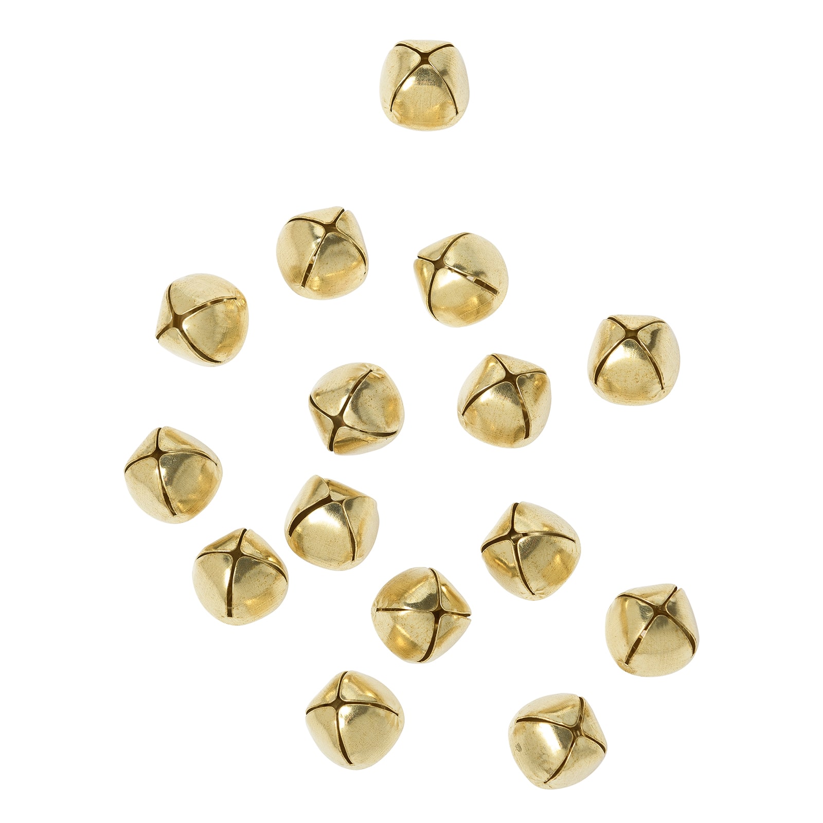 12 Packs: 38 ct. (456 total) 18mm Gold Jingle Bells by Creatology™